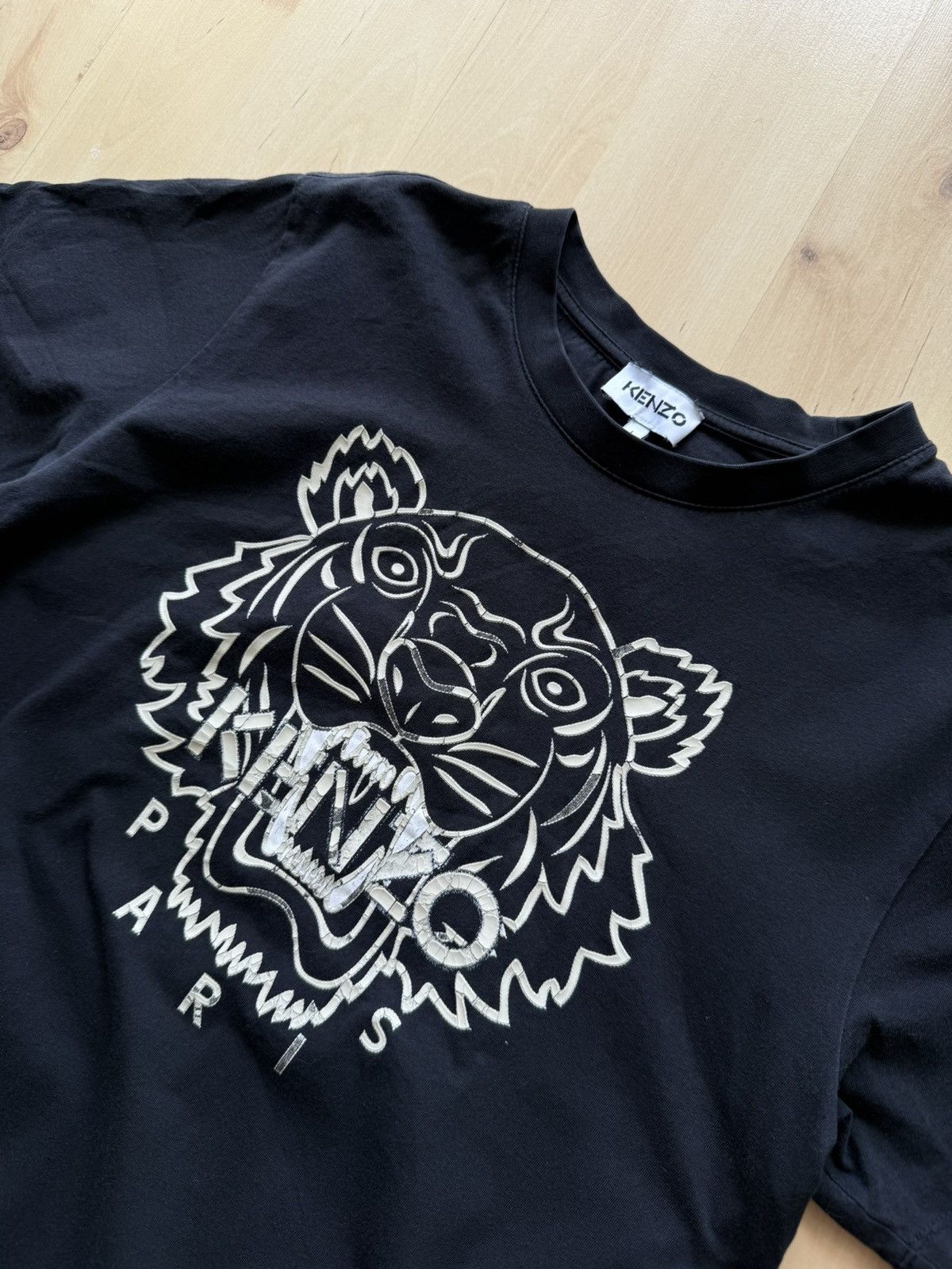 Kenzo Kenzo tiger logo iconic tshirt Size US L / EU 52-54 / 3 - 2 Thumbnail