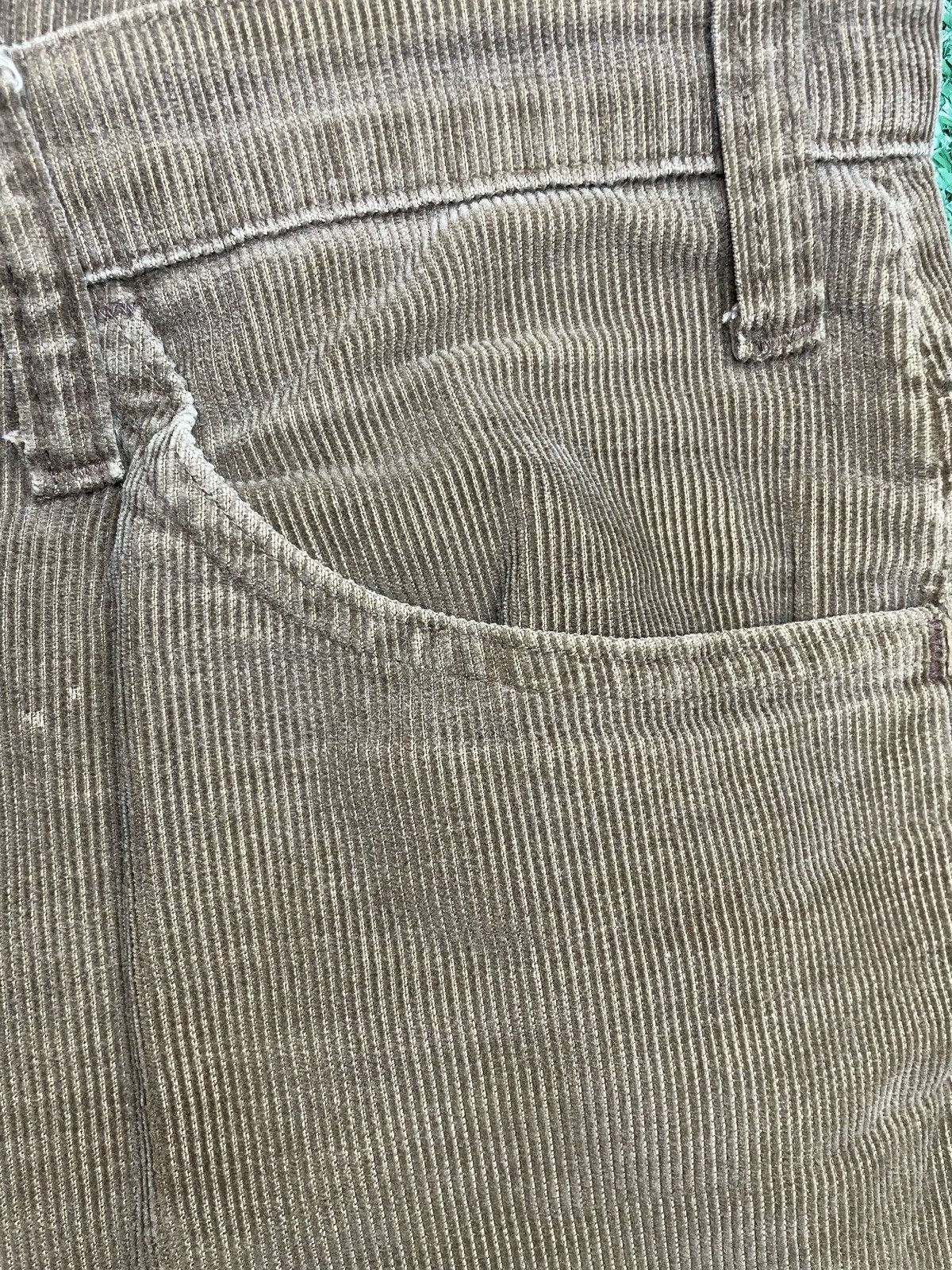 Levi's × Vintage Vintage 1980s levi brown corduroy white tab sf 207 Size US 34 / EU 50 - 2 Thumbnail