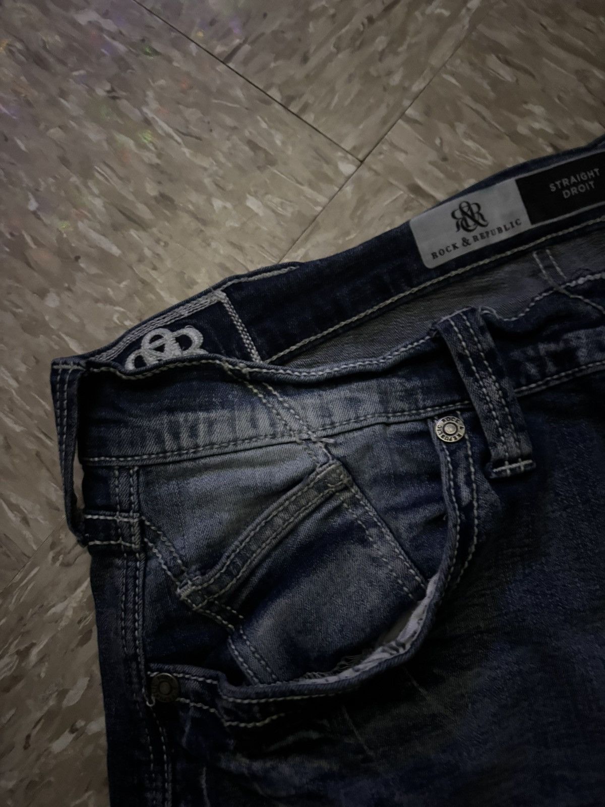 Rock & Republic Denim rock & republic jeans Size US 36 / EU 52 - 2 Thumbnail