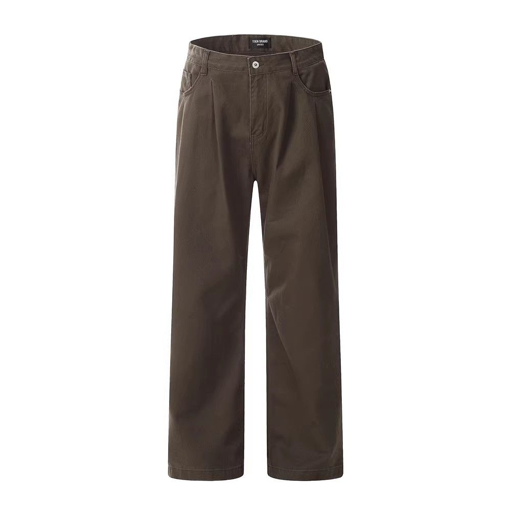 Japanese Brand × Vintage American men's simple versatile casual loose wide-leg jeans Size US 32 / EU 48 - 1 Thumbnail