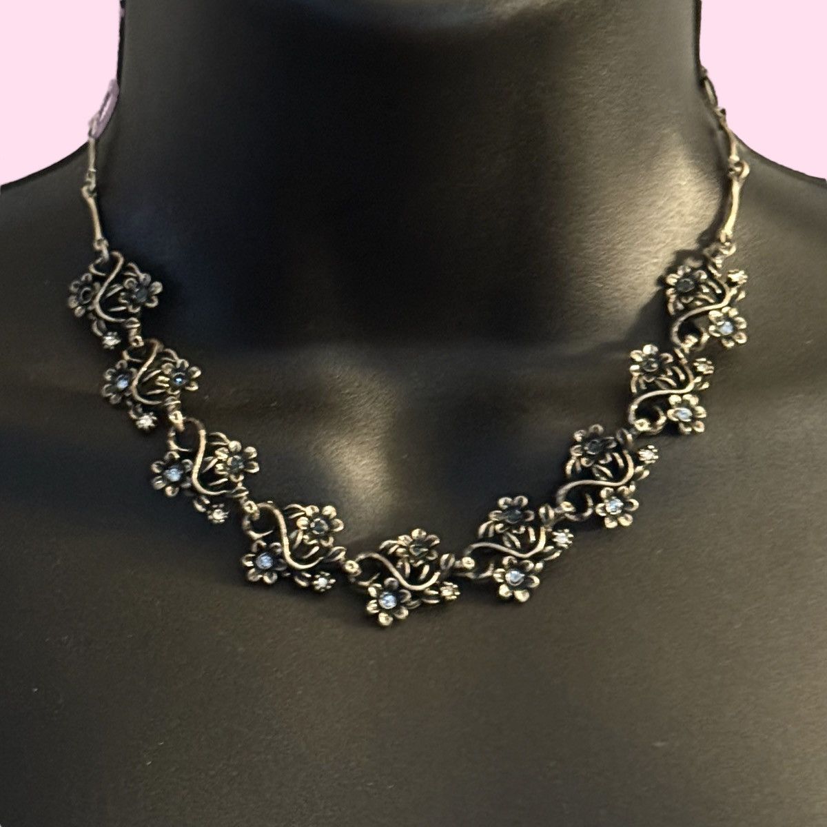 Other Park Lane Anne Marie silver tone floral collar necklace Size ONE SIZE - 1 Thumbnail