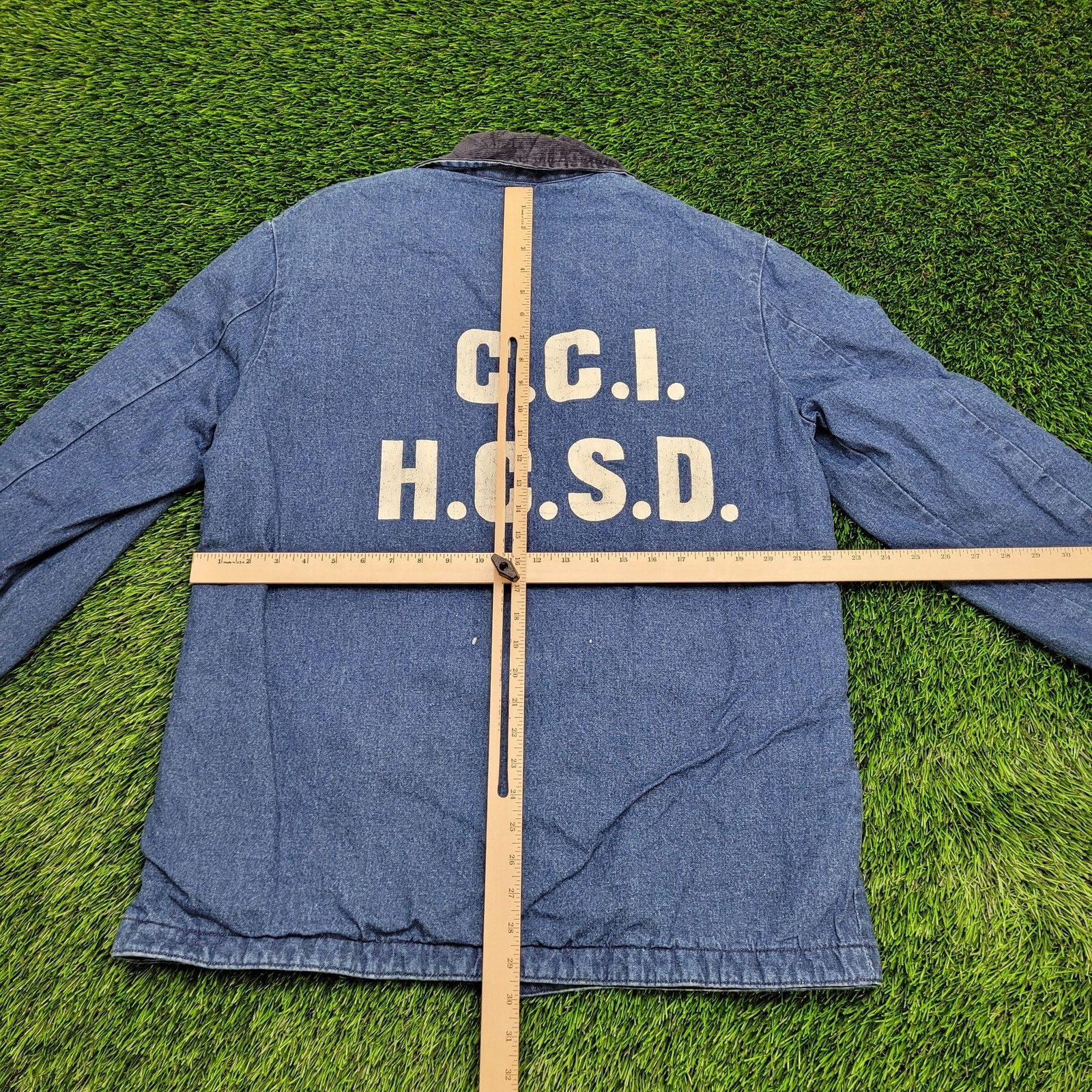 Wrangler VTG Big Ben Wrangler CCI HCSD Prison Denim Chore Coat Medium Size US M / EU 48-50 / 2 - 10 Thumbnail