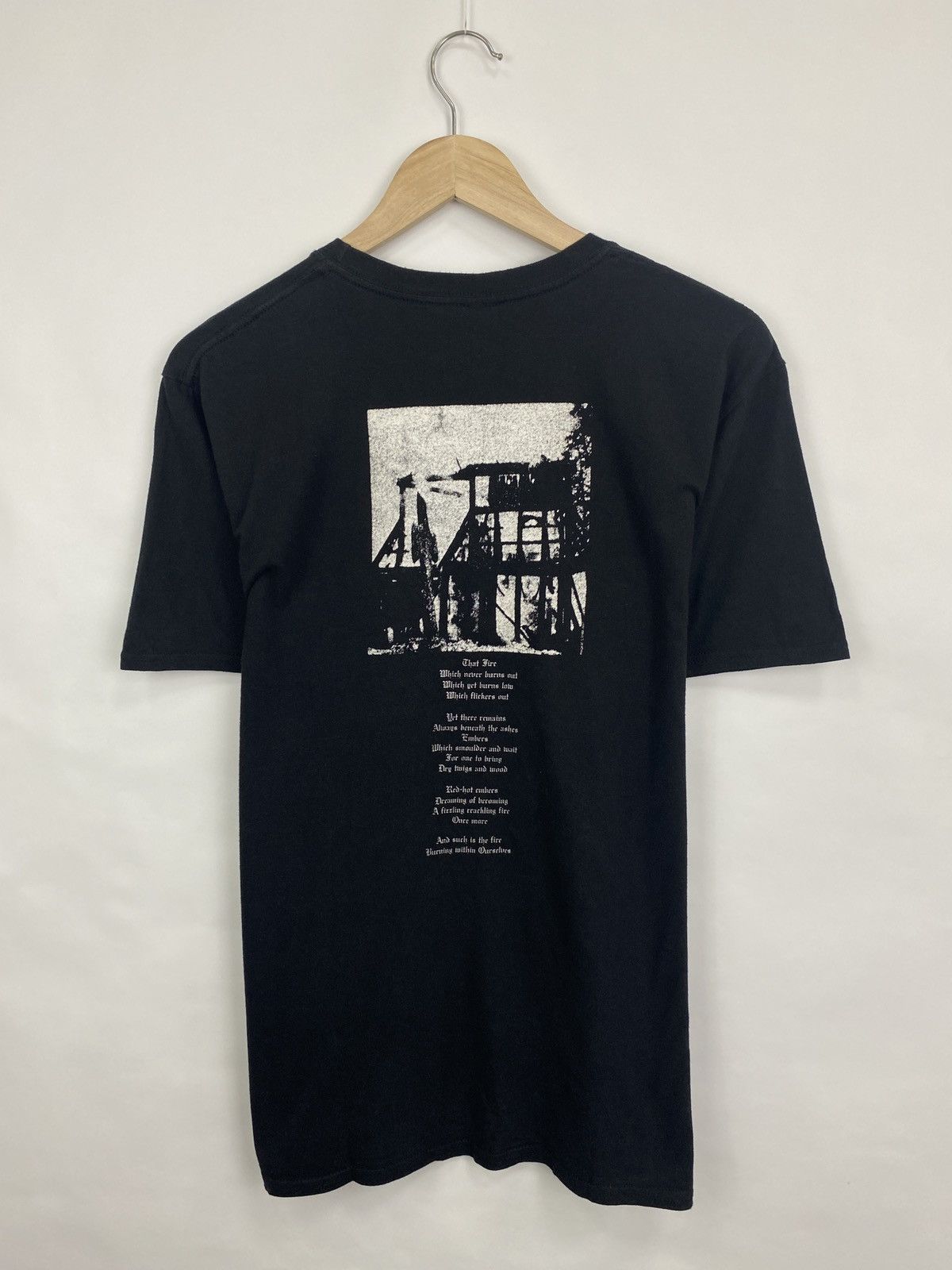 Band Tees × Vintage Vintage Burzum Aske Ragnarok Blackmetal T-Shirt Retro Size US M / EU 48-50 / 2 - 6 Thumbnail