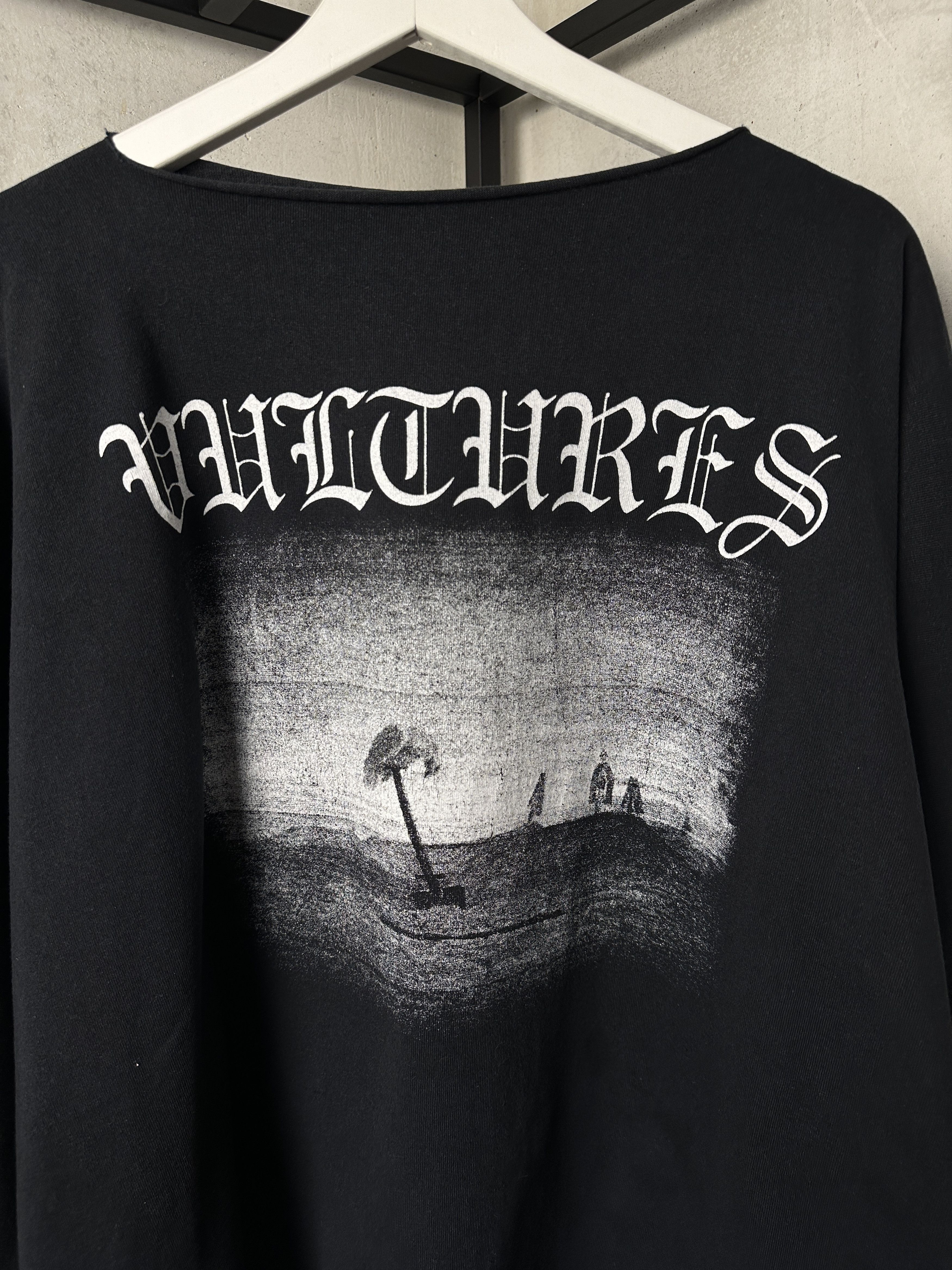 Kanye West Yeezy Vultures Black Long-Sleeve Shirt Size US L / EU 52-54 / 3 - 2 Thumbnail