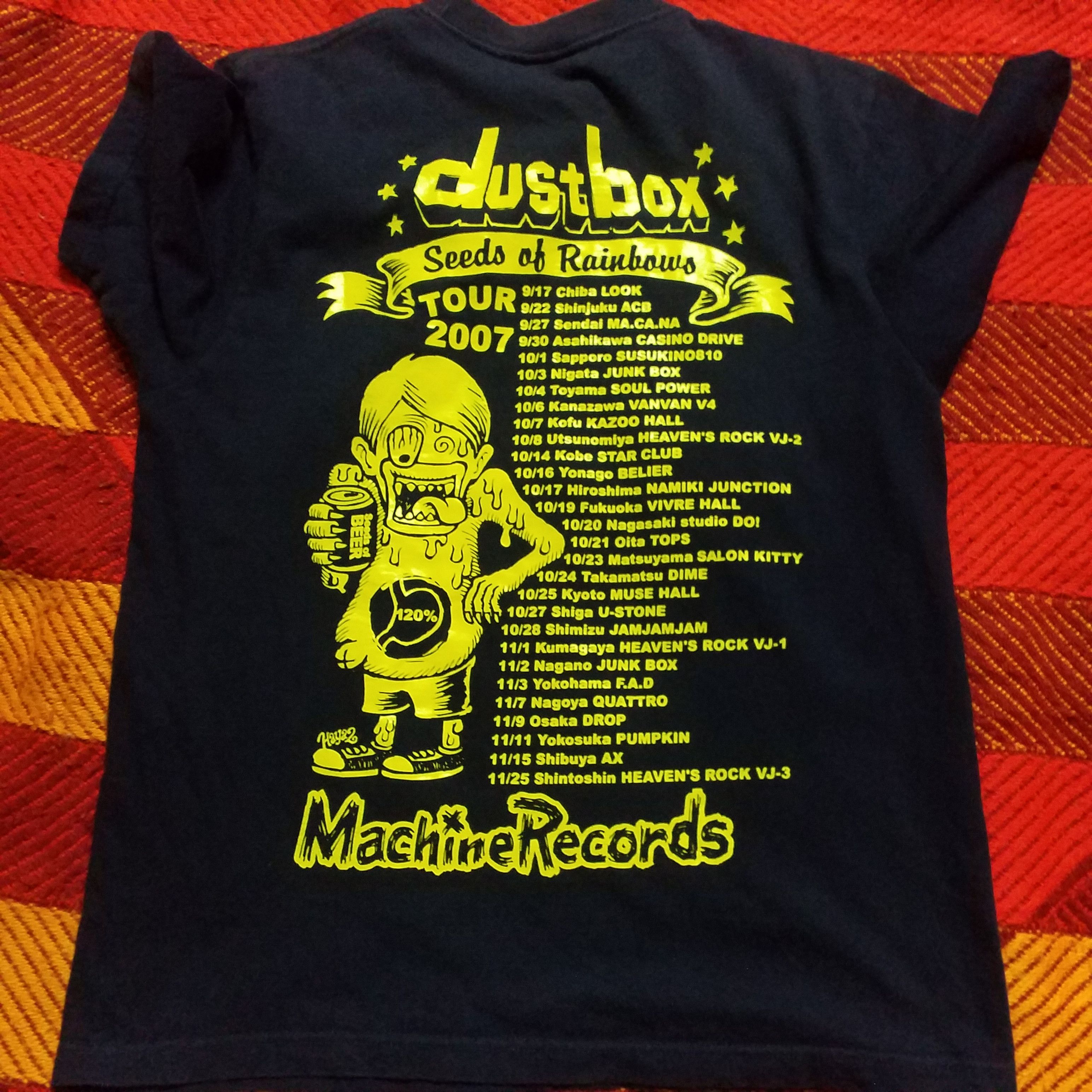 Vintage DUST BOX SEED OF RAINBOWS TOUR 2007 Size US M / EU 48-50 / 2 - 1 Thumbnail
