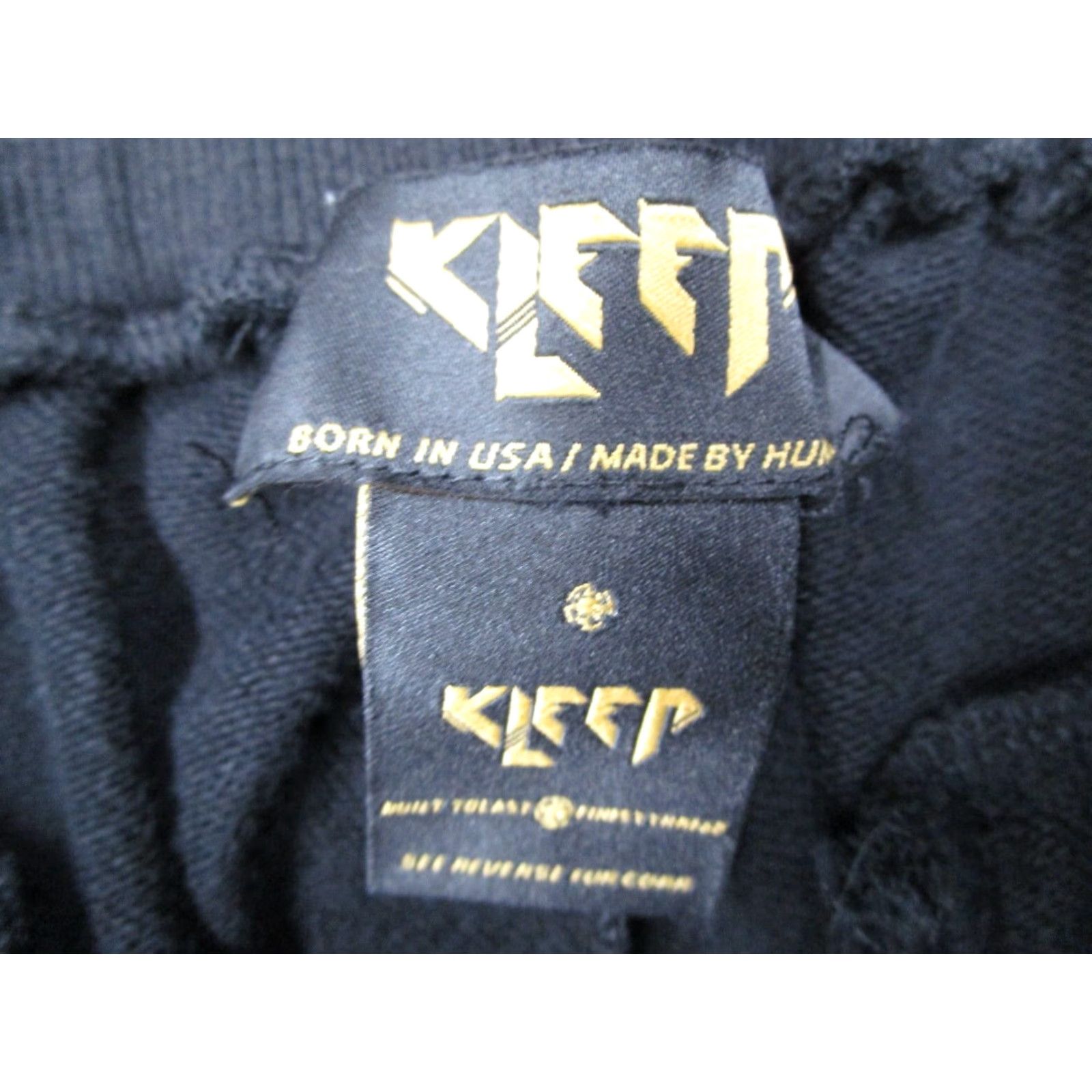 Vintage VINTAGE Love to Kleep Men's Joggers Pants Activewear Casual Tapered Cotton Blend Black XL Size US 36 / EU 52 - 3 Thumbnail