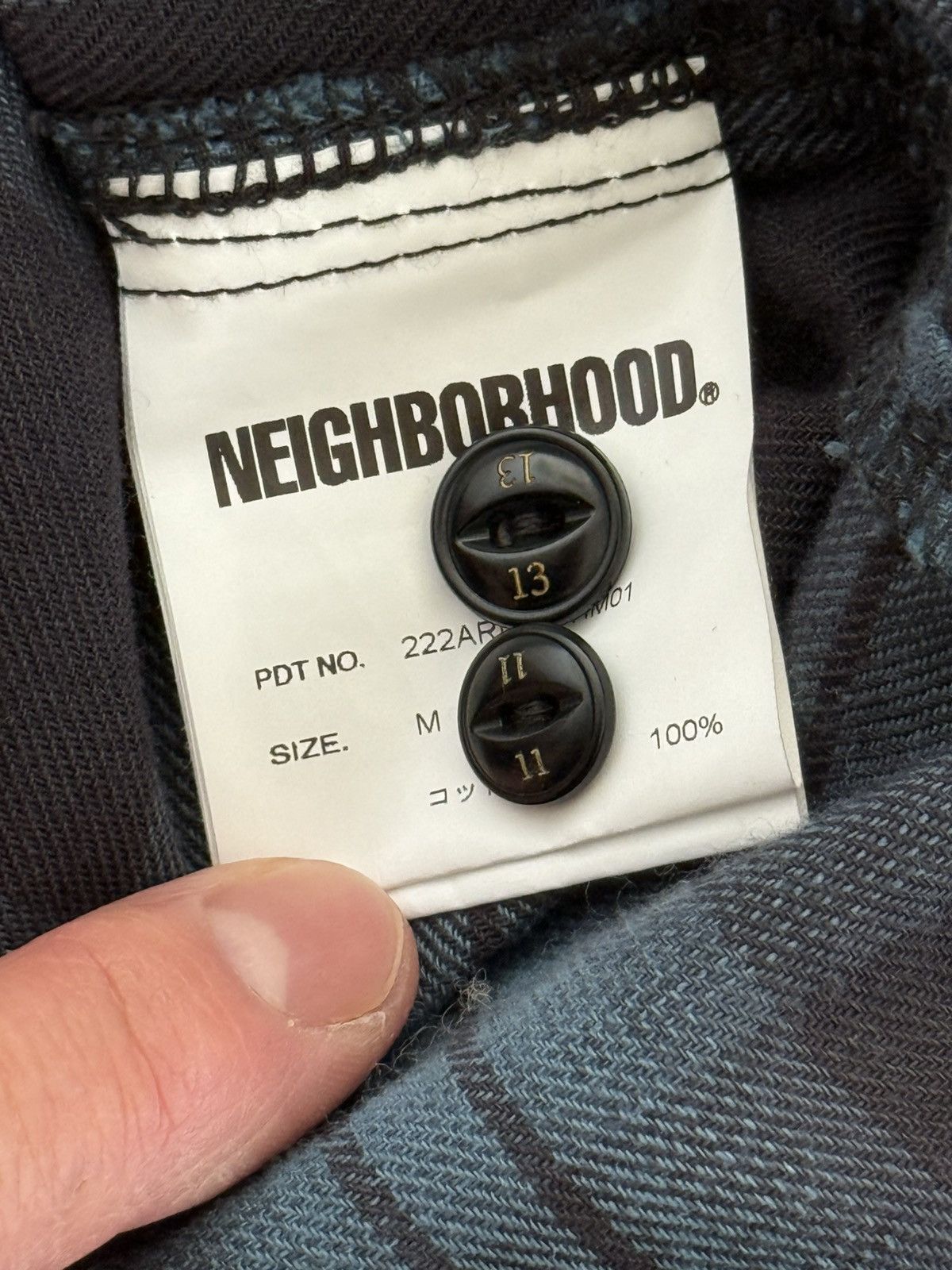 Neighborhood Neighborhood Flannel Check medium Size US M / EU 48-50 / 2 - 4 Thumbnail
