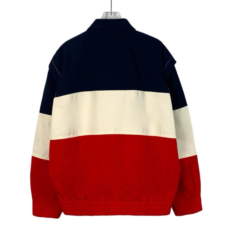 Gucci Gucci 23 color-blocked logo embroidered lapel jackets 2502- Size US M / EU 48-50 / 2 - 2 Thumbnail