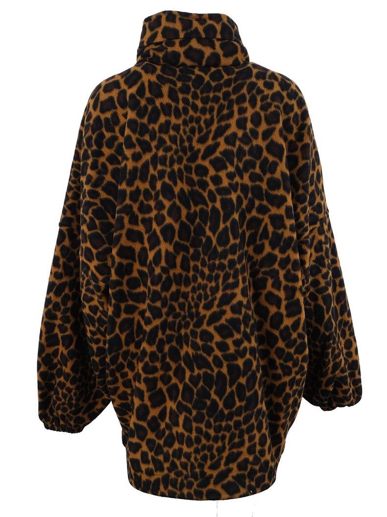 Balenciaga Balenciaga Leopard fleece jacket Size XS / US 0-2 / IT 36-38 - 2 Thumbnail