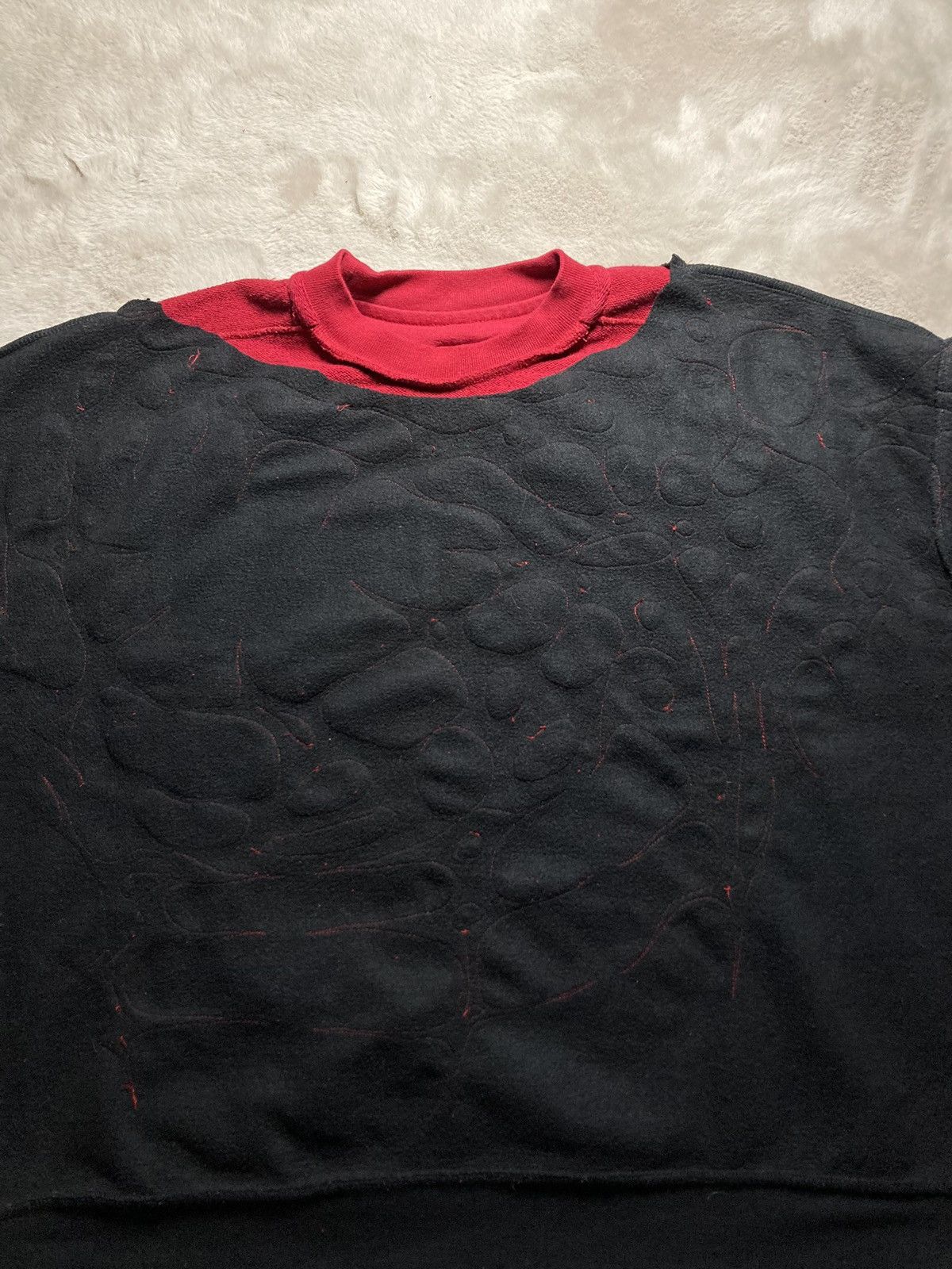Nike × Vintage ⛩️Nike sweatshirt custom vintage y2k eye boxy distressed rare Size US L / EU 52-54 / 3 - 14 Thumbnail