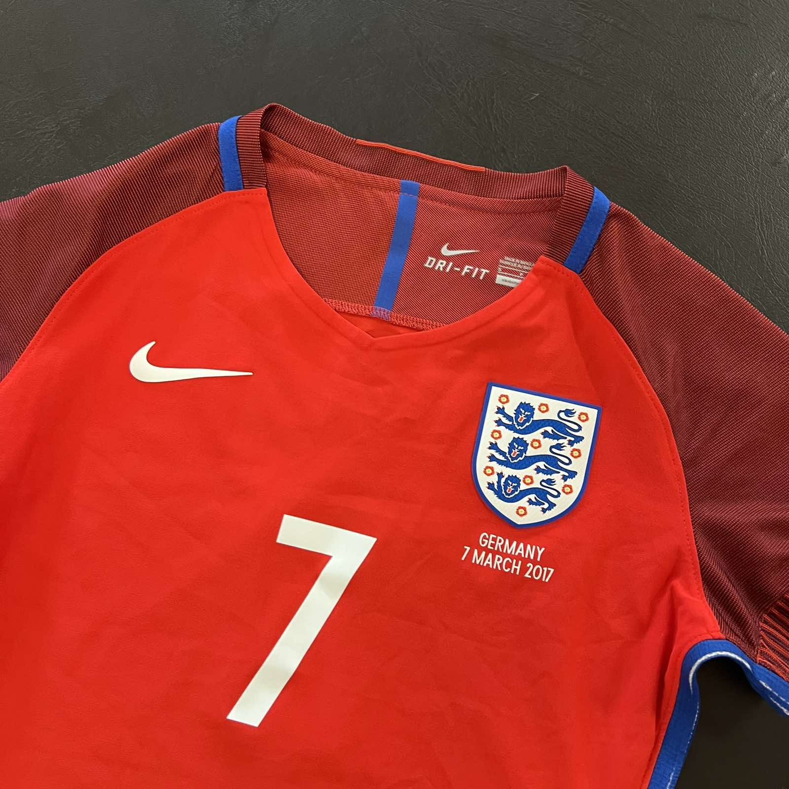 Other Nike England 2017 Away Soccer Jersey #7 NOBBS Sz S Size S / US 4 / IT 40 - 3 Thumbnail