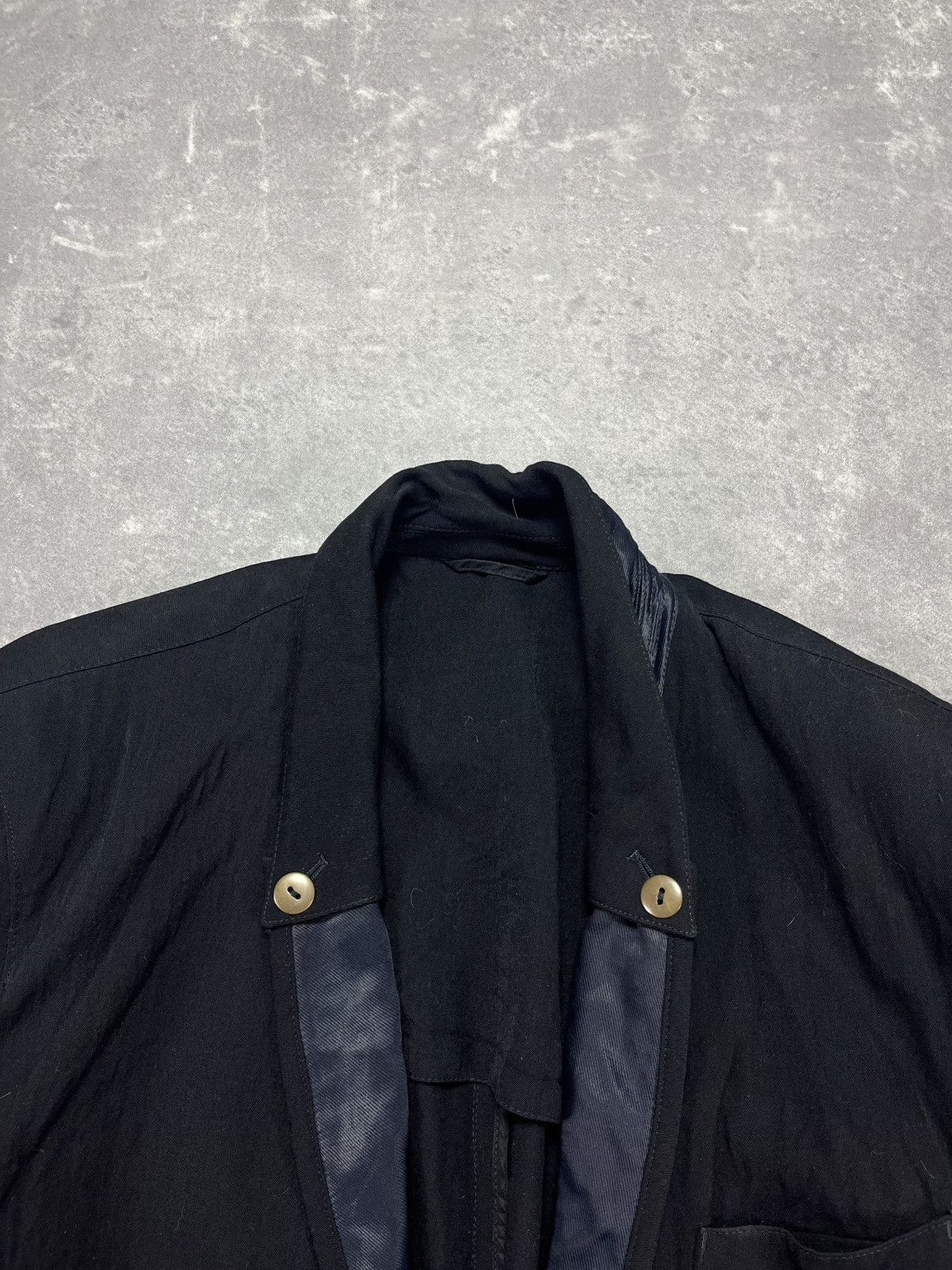 Marithe + Francois Girbaud 80s/90s Marithe Francois Girbaud Momentodue Blazer Jacket 50 Size 40R - 7 Thumbnail