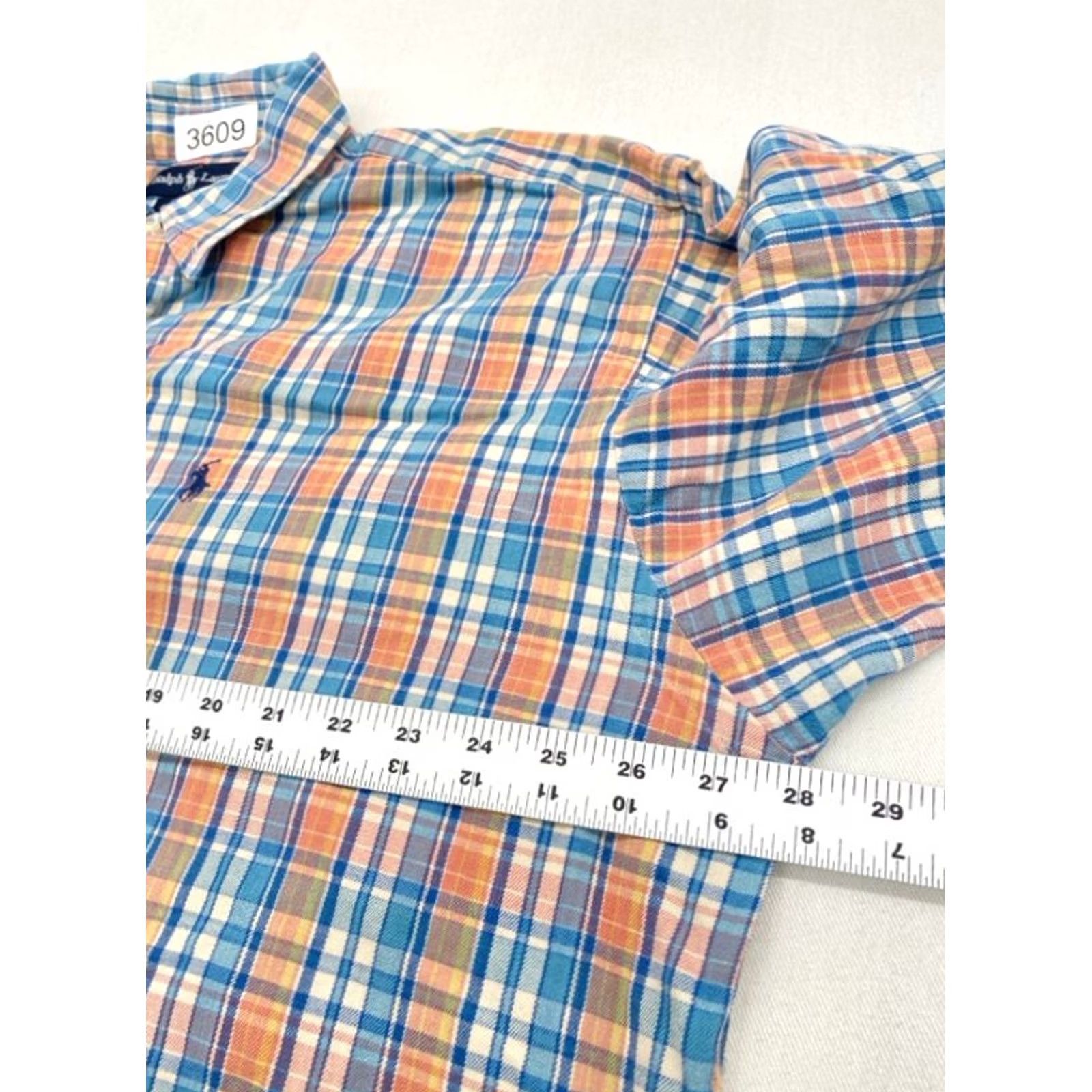 Ralph Lauren Ralph Lauren Blake Long Sleeve Button-Up Mens XL Plaid Shirt Cotton Multicolor 3609 Size US XL / EU 56 / 4 - 7 Thumbnail