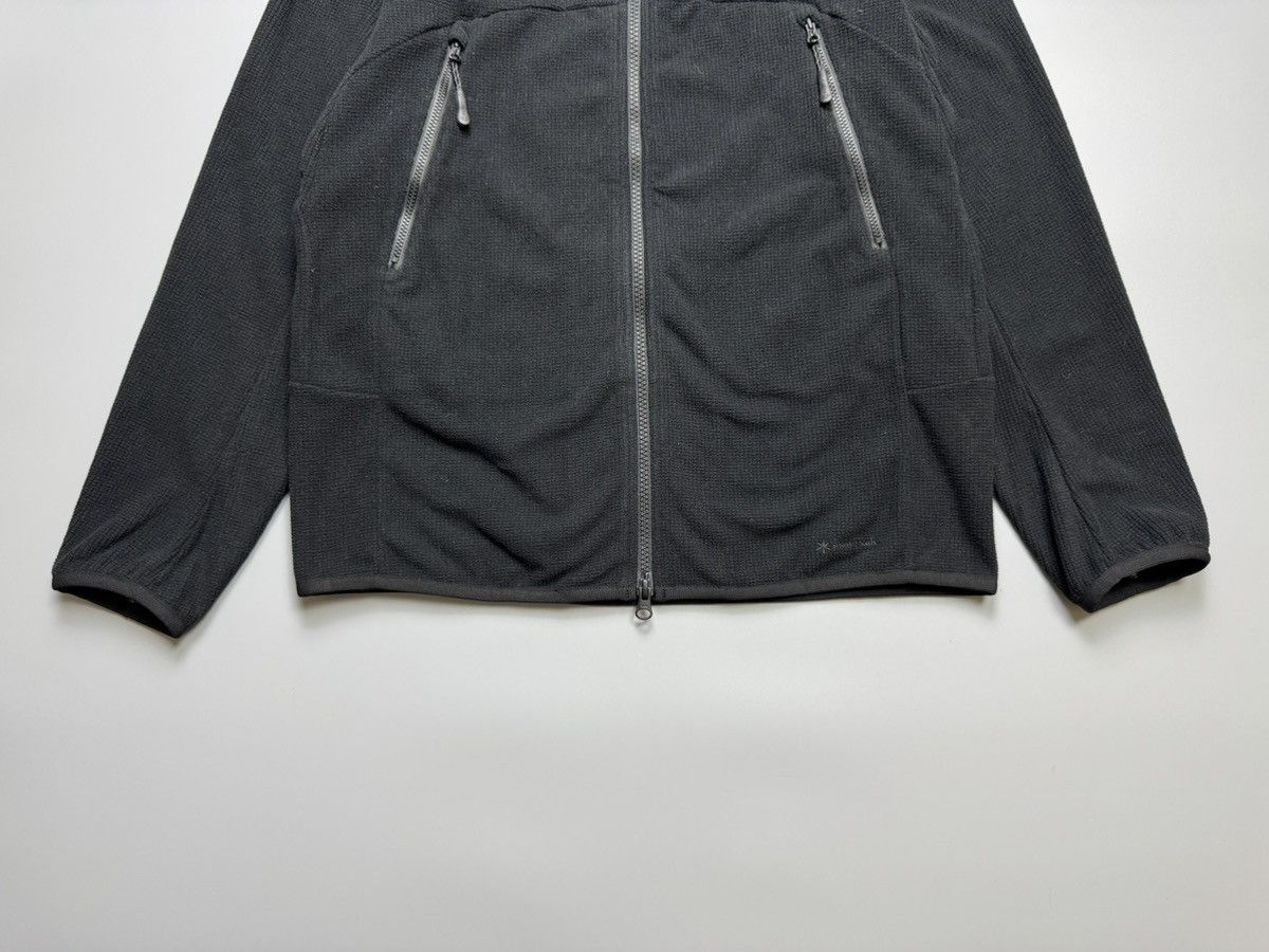 Snow Peak Snow Peak - Grid Micro Fleece Black Jacket Size US S / EU 44-46 / 1 - 6 Thumbnail