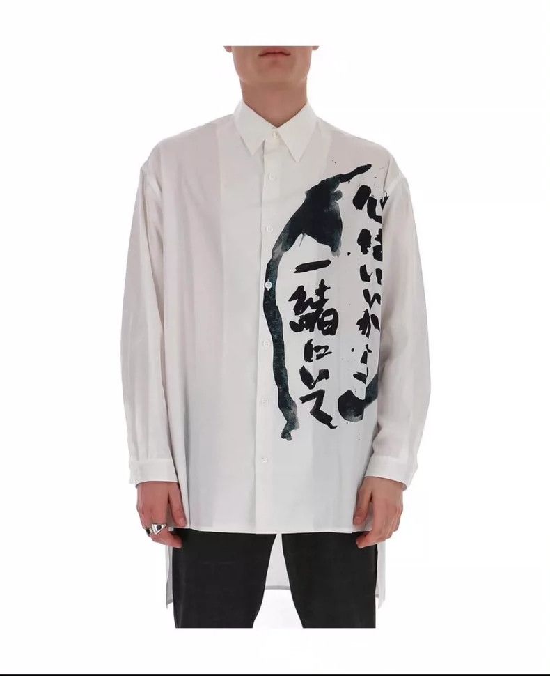 Yohji Yamamoto Yohji Yamamoto 20ss White Shirt 2505-Nextarrow Size US L / EU 52-54 / 3 - 2 Thumbnail