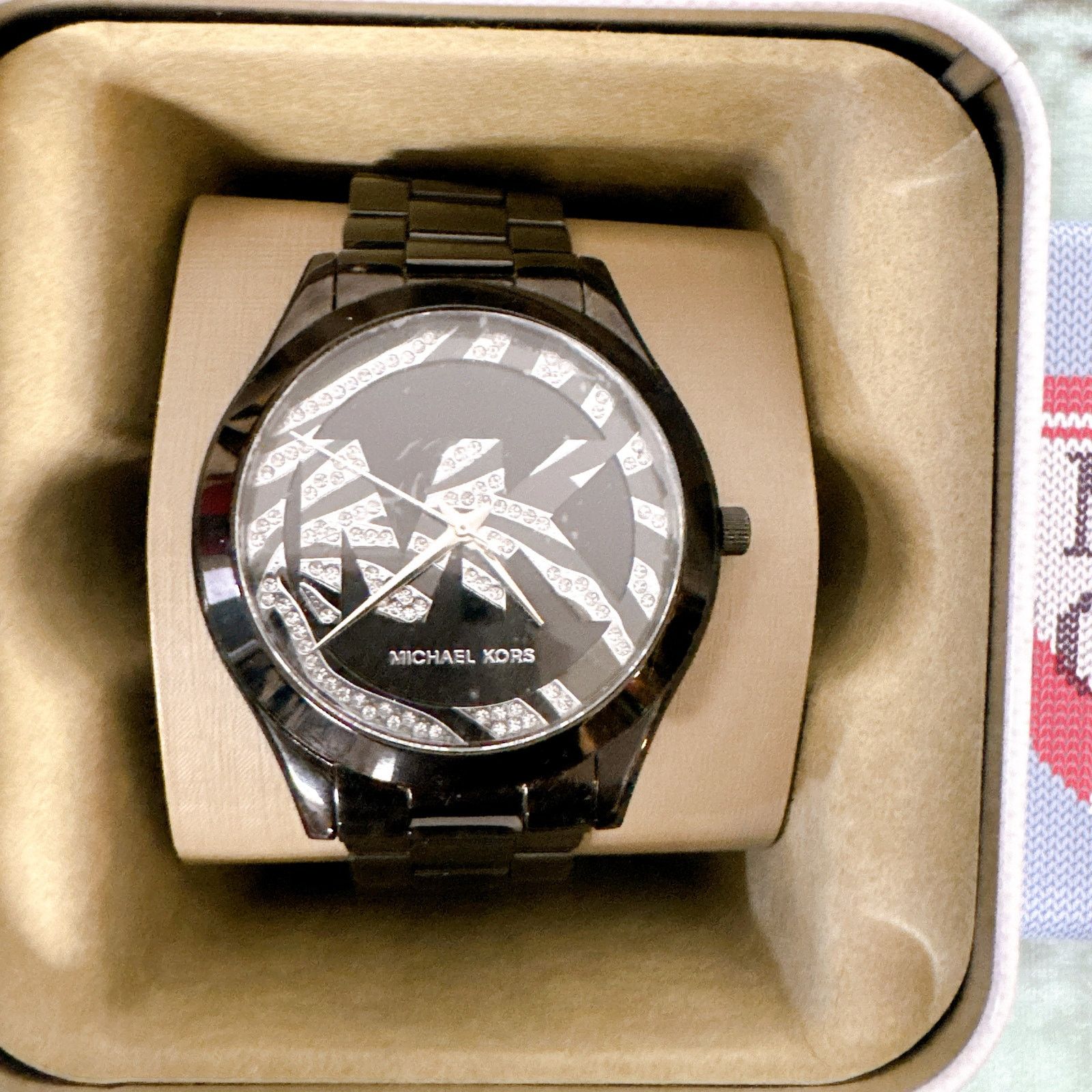 Michael Kors Michael Kors MK4562 Runway Quartz Black Watch Size ONE SIZE - 1 Thumbnail