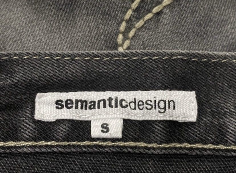 If Six Was Nine × Japanese Brand Semanticdesign Flare Smoke Wash Denim Pants Size US 30 / EU 46 - 11 Thumbnail