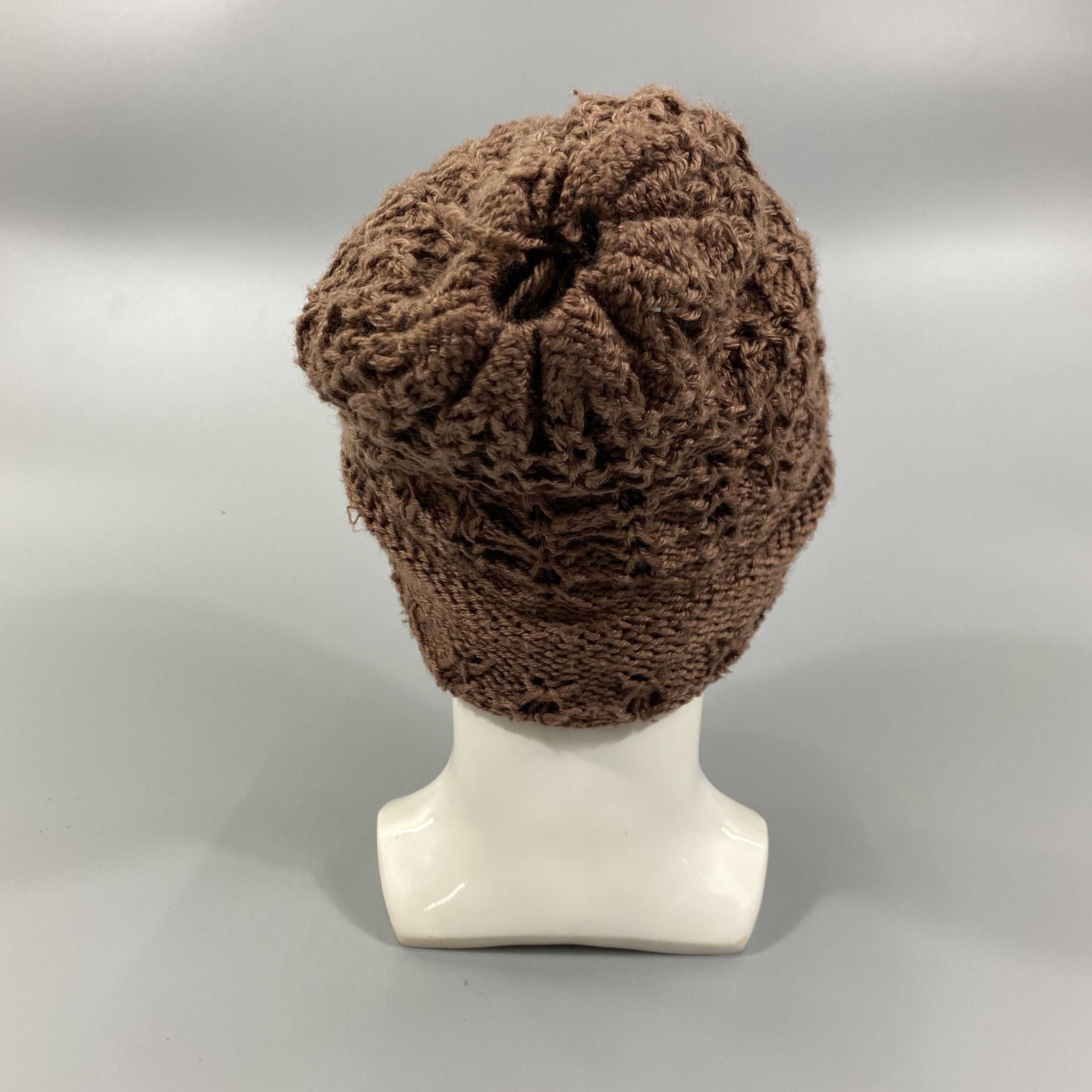 Vintage Turtle Fur Nepal Handmade Wool -BN669 Size ONE SIZE - 3 Thumbnail