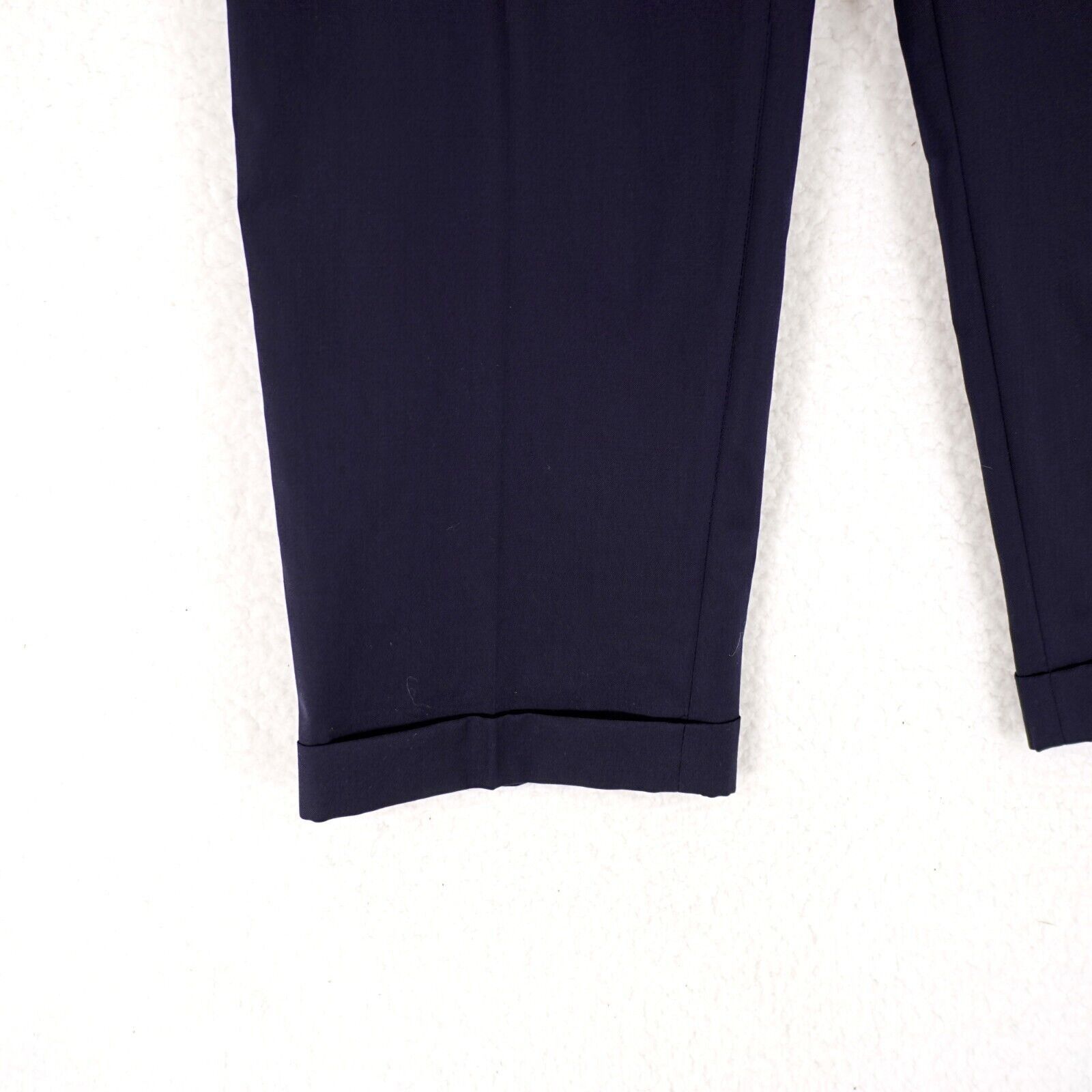 Lauren Ralph Lauren Lauren Ralph Lauren Super 100s Wool Blue 36/29 Dress Pants M Size 36R - 2 Thumbnail