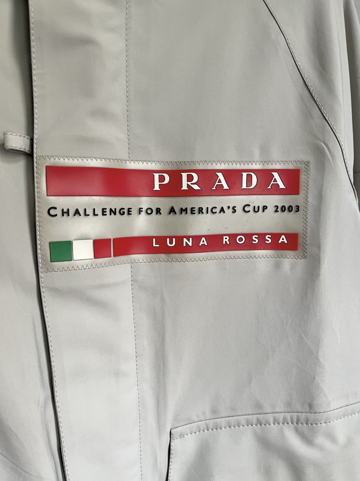 Prada 2003 Prada Luna Rossa Sailing Jacket Size US XL / EU 56 / 4 - 2 Thumbnail