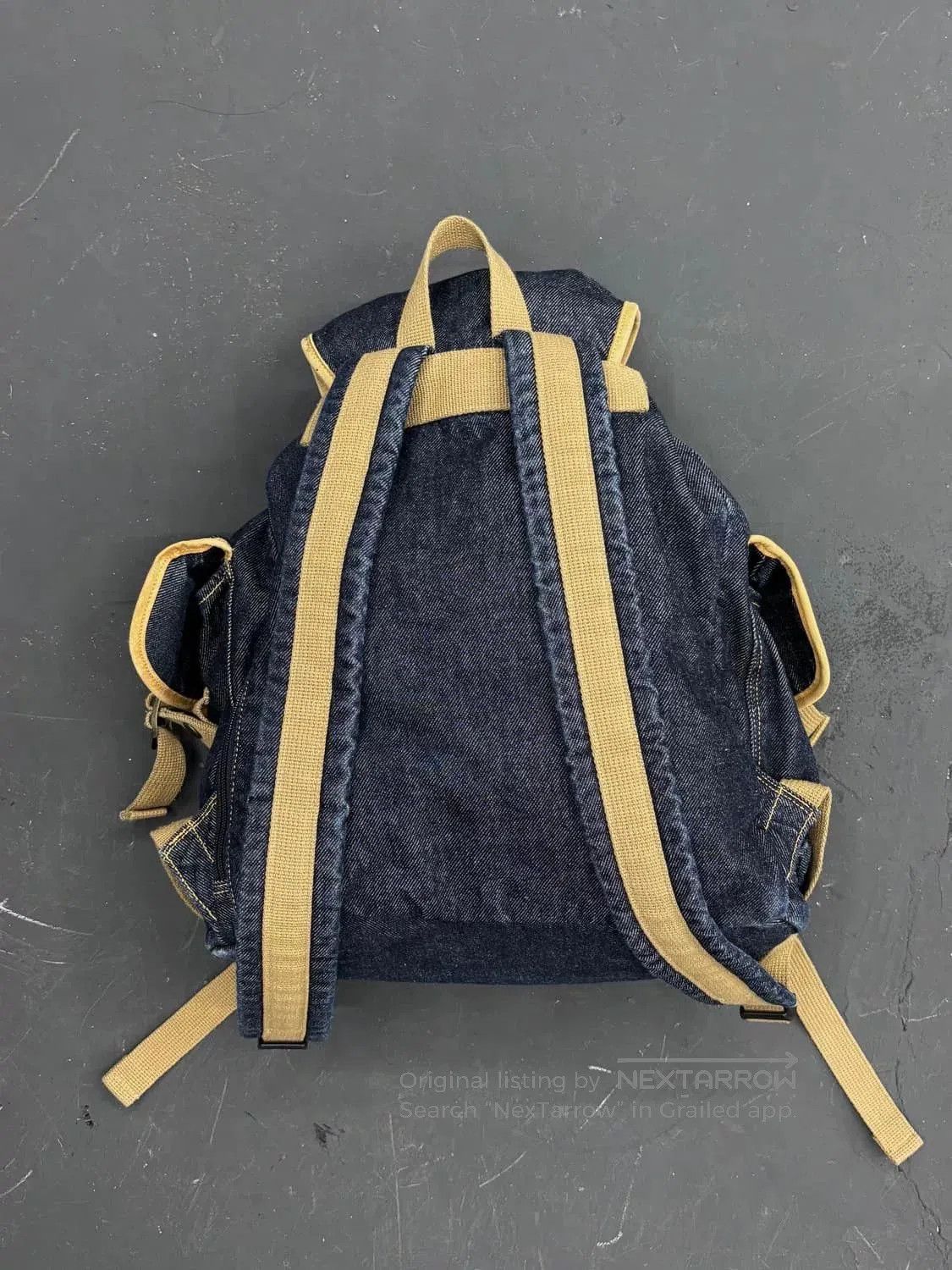 Champion Champion Vintage Denim Parachute Backpack. Size ONE SIZE - 5 Thumbnail