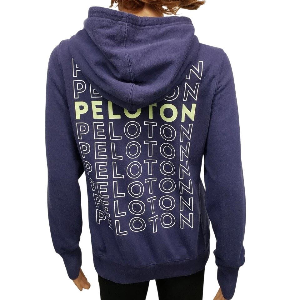 Peloton Peloton Ultimate Fleece Full Zip Sweatshirt Hoodie Spellout Size S / US 4 / IT 40 - 5 Thumbnail
