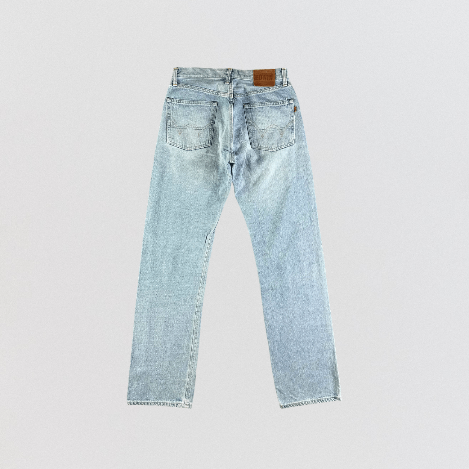 Edwin Vintage Light Wash Edwin 505 Selvedge Jeans-JM3570 Size US 31 - 2 Thumbnail