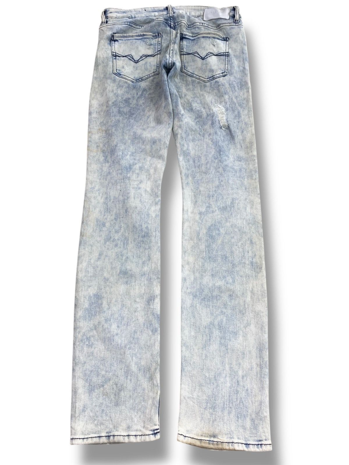 Guess Guess Blue Acid Wash Style Skinny Jeans Size US 30 / EU 46 - 3 Thumbnail