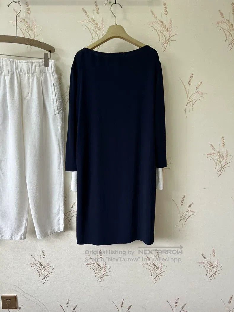 The Row The row Dark blue simple and high-class dress Size M / US 6-8 / IT 42-44 - 3 Thumbnail