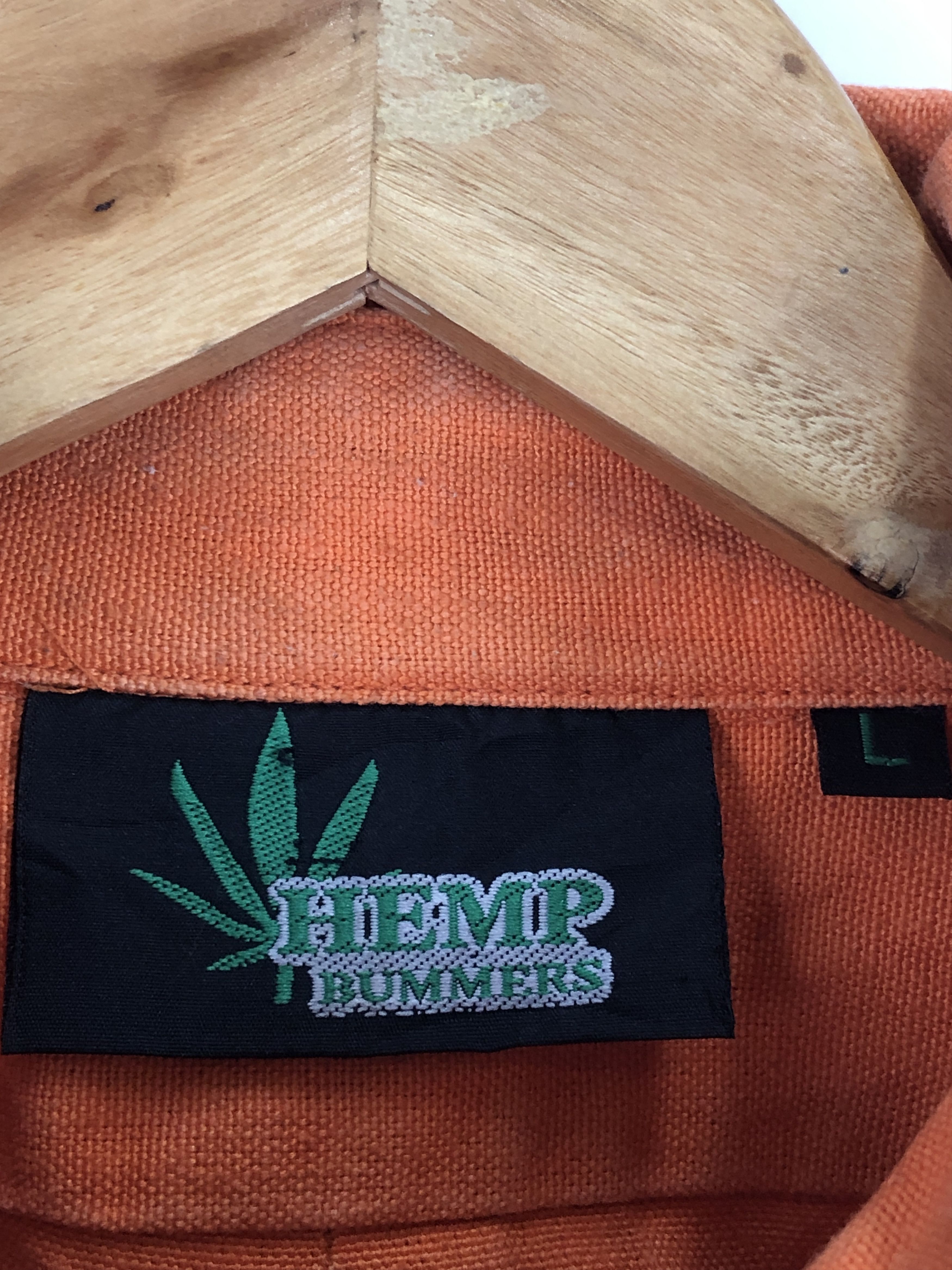 Japanese Brand × Vintage Vintage Hemp Single Pocket Short Sleeve Shirt J1696 Size US L / EU 52-54 / 3 - 5 Thumbnail