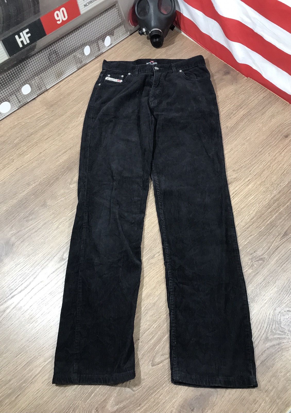 Diesel × Vintage Vintage Diesel Velvet Pants Size 32 Size US 32 / EU 48 - 1 Thumbnail