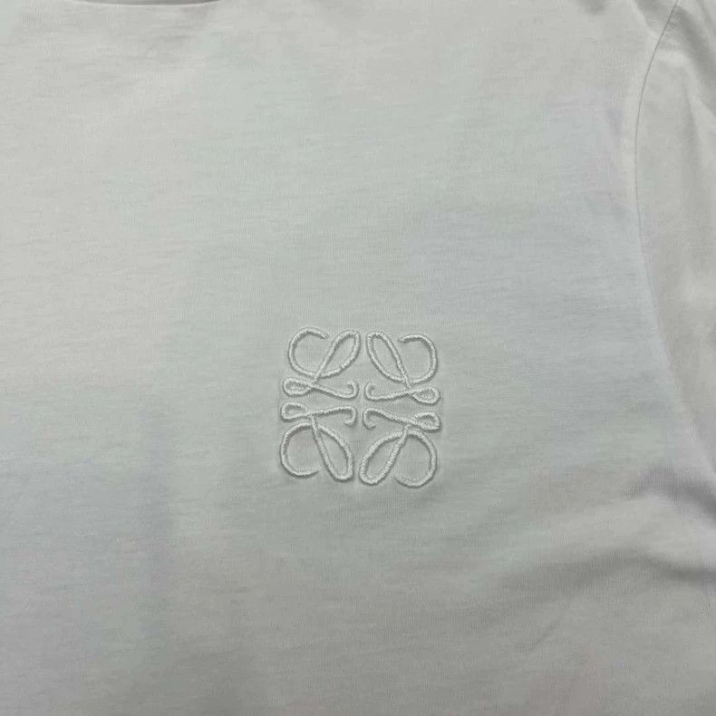 Loewe Loewe White pure front logo short sleeves Size S / US 4 / IT 40 - 5 Thumbnail