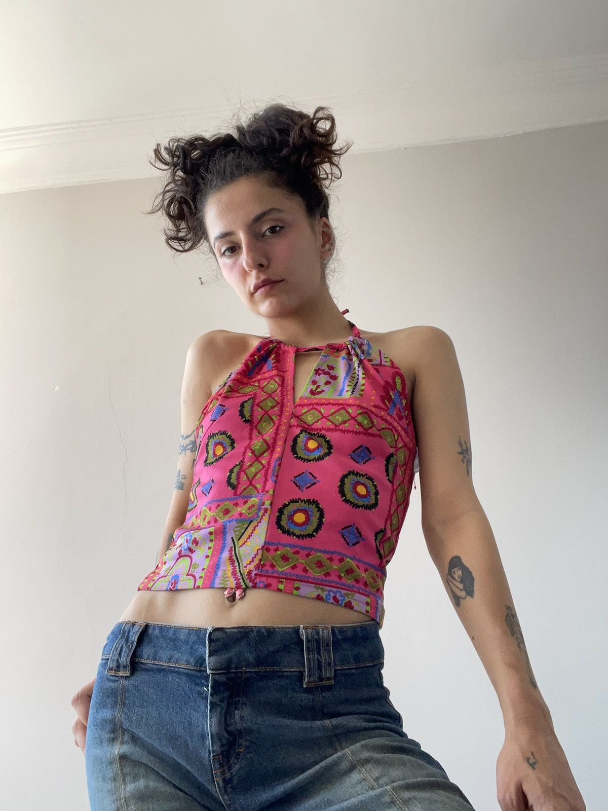 Vintage Adil isik top Size S / US 4 / IT 40 - 1 Thumbnail