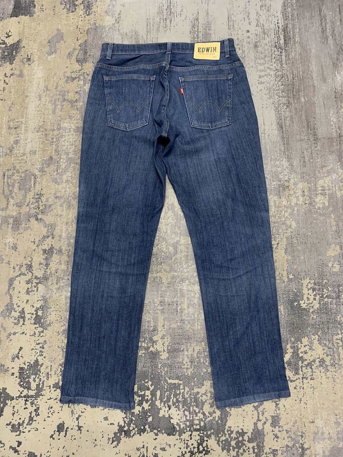 Edwin Edwin 503 Made In Japan Distressed Denim Jeans W33 Size US 33 - 9 Thumbnail