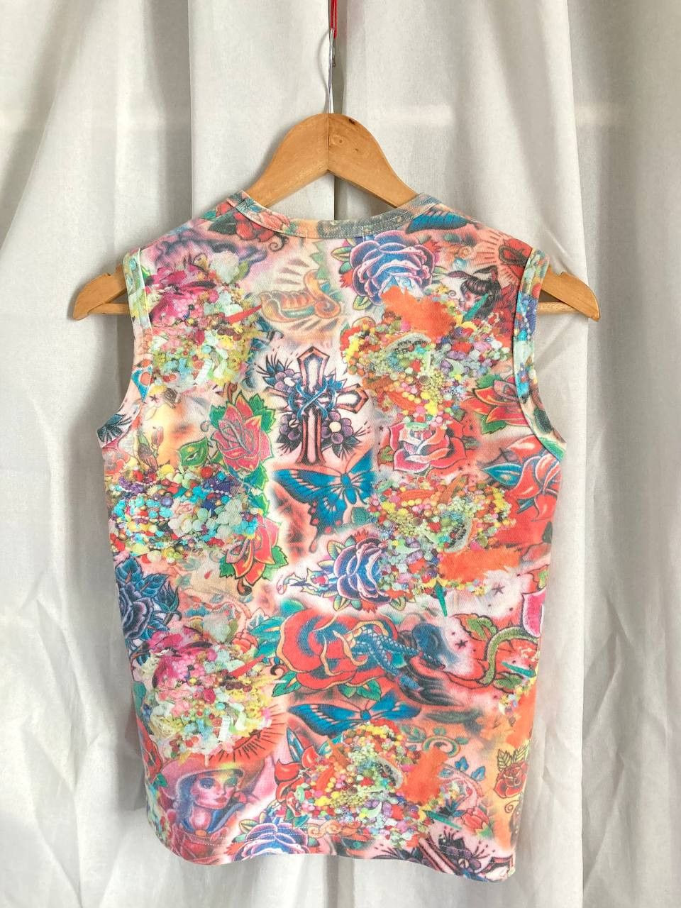 Comme des Garcons S/S04 Tattoo Printed Tank Top Size S / US 4 / IT 40 - 3 Thumbnail