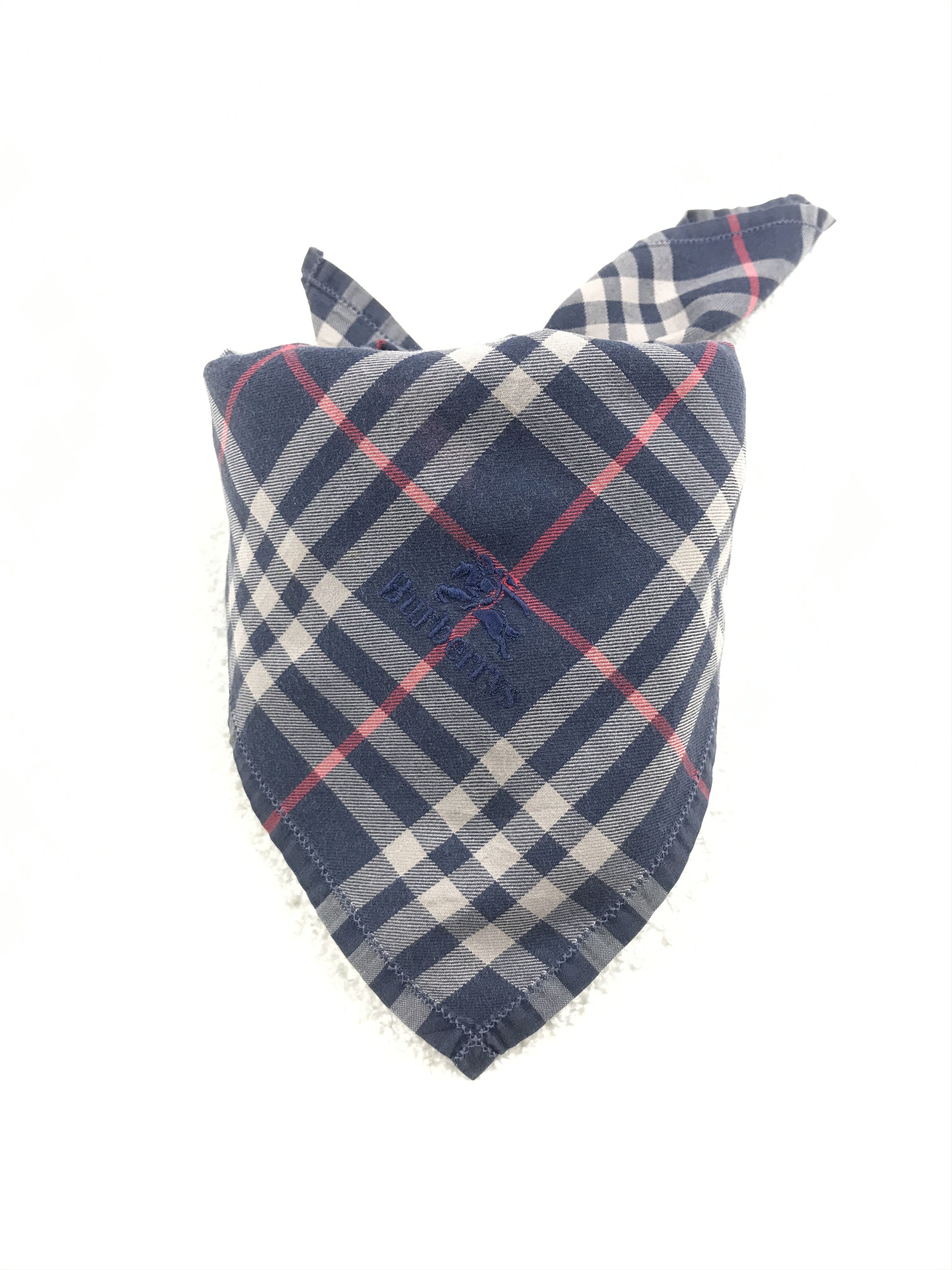 Burberry × Vintage Vintage Burberry Bandana Neckerchief Handkerchief Size ONE SIZE - 3 Thumbnail