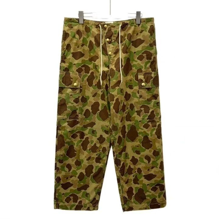 Celine Celine Camo Cargo Drawstring Pants Size US 40 / EU 56 - 1 Thumbnail