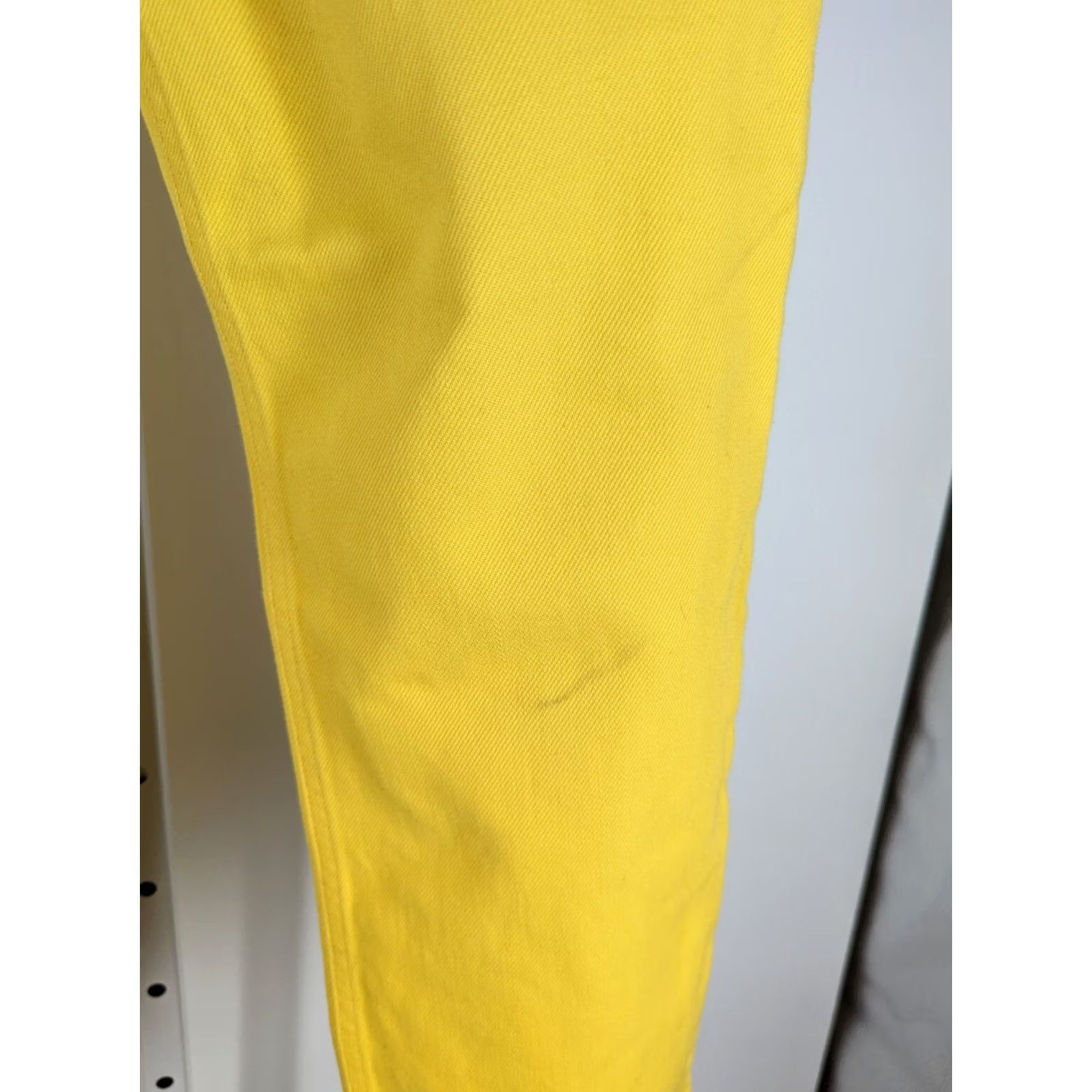 Celine CELINE Jeans Denim 5 Pocket Button Fly Yellow 38 30x27 Womens Regular Tangled Tee? Size 26" / US 2 / IT 38 - 5 Thumbnail
