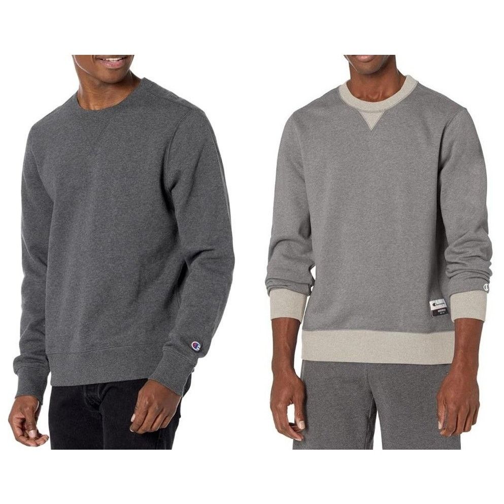 Champion 2 New Champion Mens Small Sueded Fleece Pullover Sweatshirts Size US S / EU 44-46 / 1 - 1 Thumbnail