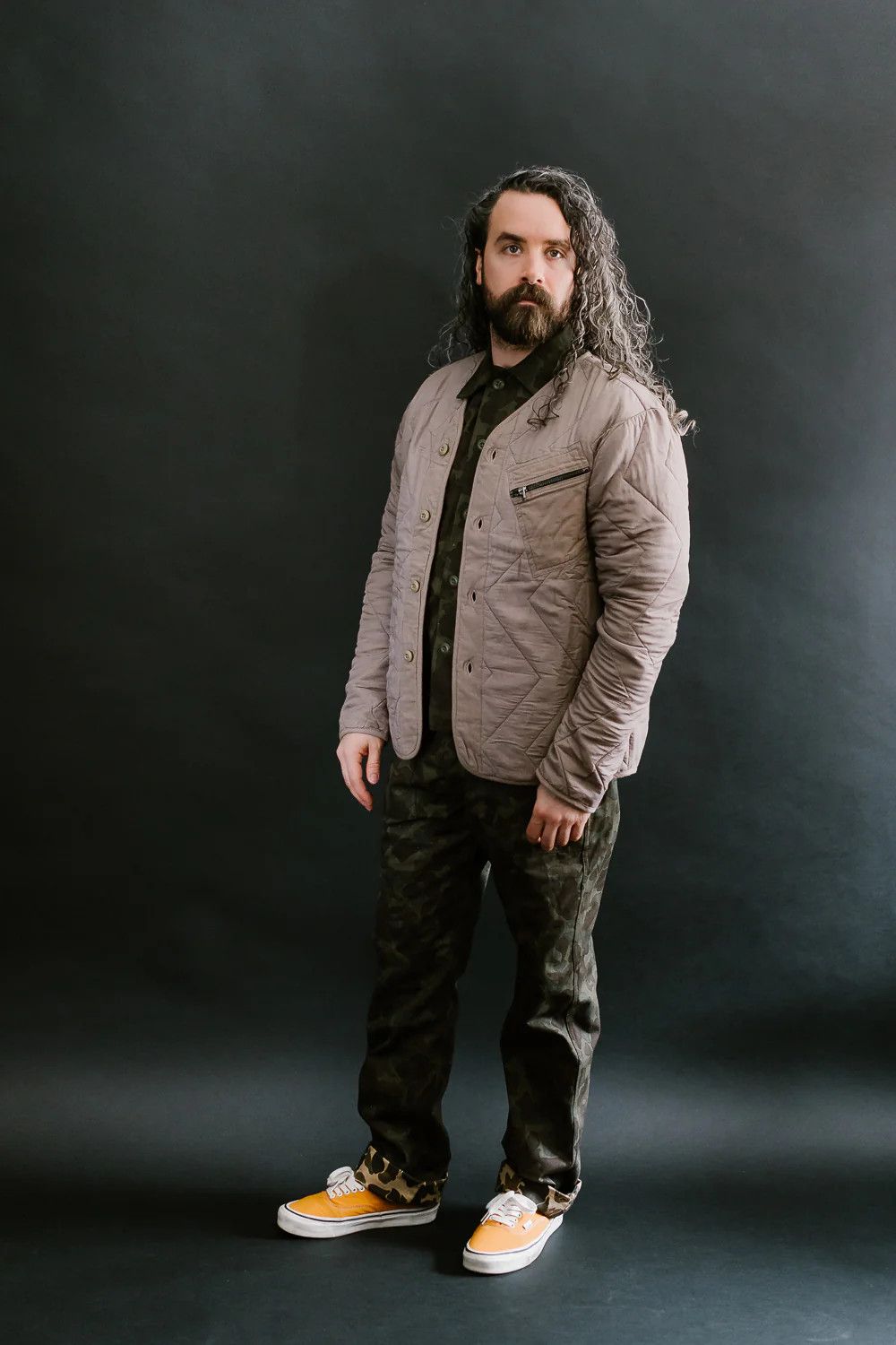 3sixteen 3sixteen Liner Jacket – Steel Tencel – Size M Size US M / EU 48-50 / 2 - 6 Thumbnail