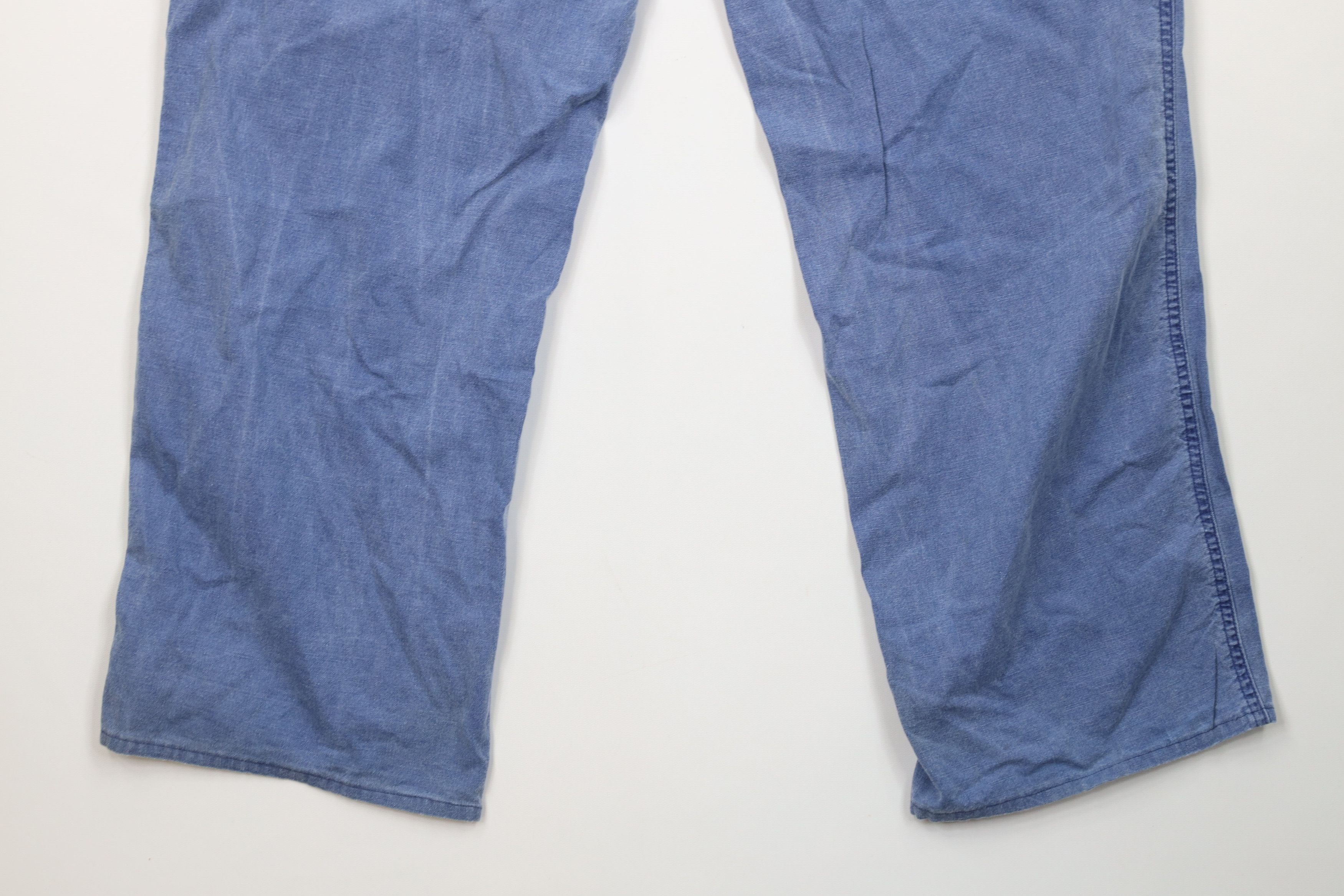 Izod Vintage 80s 90s Izod Stonewash Pigment Dye Wide Leg Pants Size US 36 / EU 52 - 16 Thumbnail