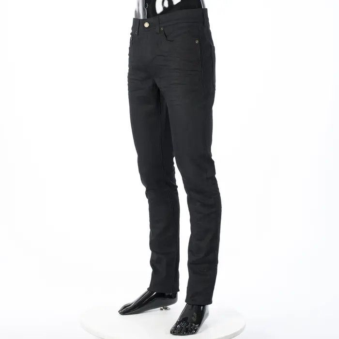 Saint Laurent Paris o1bcso1str1124 Skinny Fit Jeans in Black Size US 27 - 4 Thumbnail