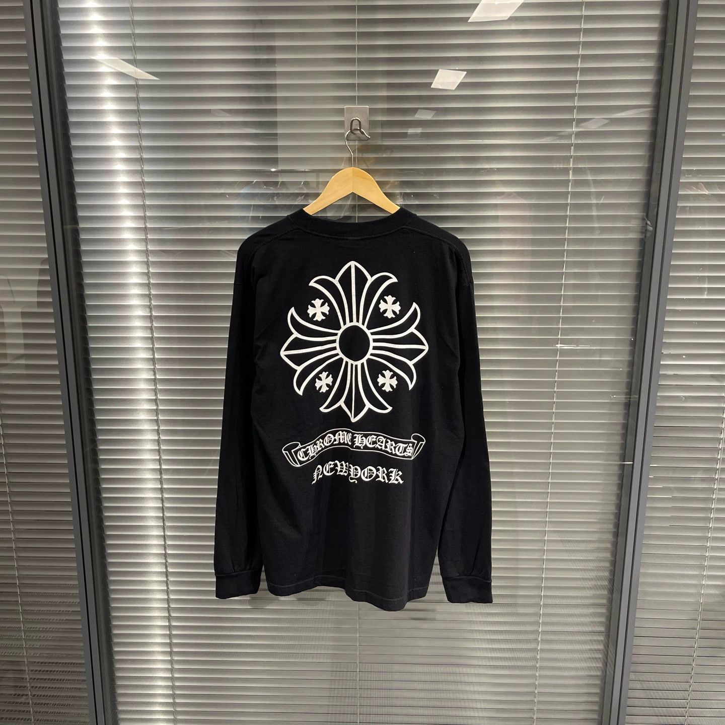 Chrome Hearts Chrome Hearts “New York” Long Sleeve | Grailed