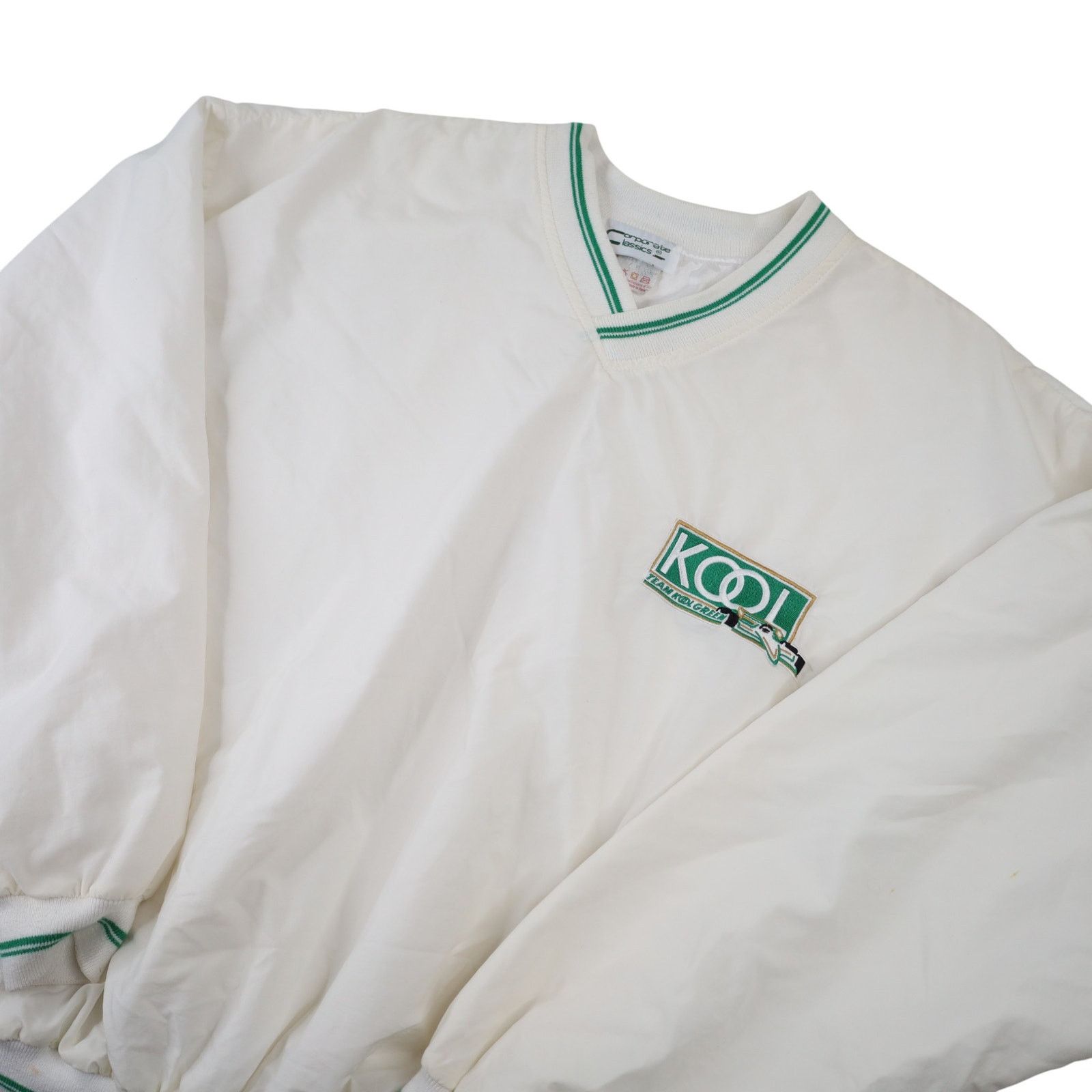 Vintage Vintage Kool Cigarettes Team Kool Green Racing Windbreaker Size US XL / EU 56 / 4 - 2 Thumbnail