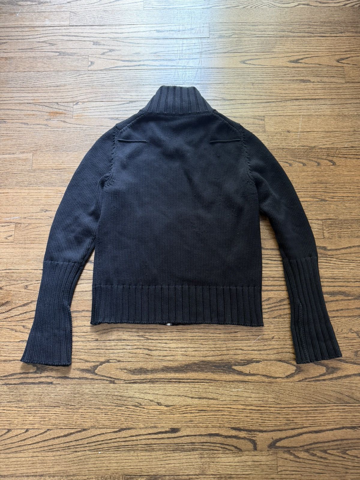 Dior × Hedi Slimane Dior Homme AW02 “Reflexion” multi zip divers knit Size US M / EU 48-50 / 2 - 2 Thumbnail