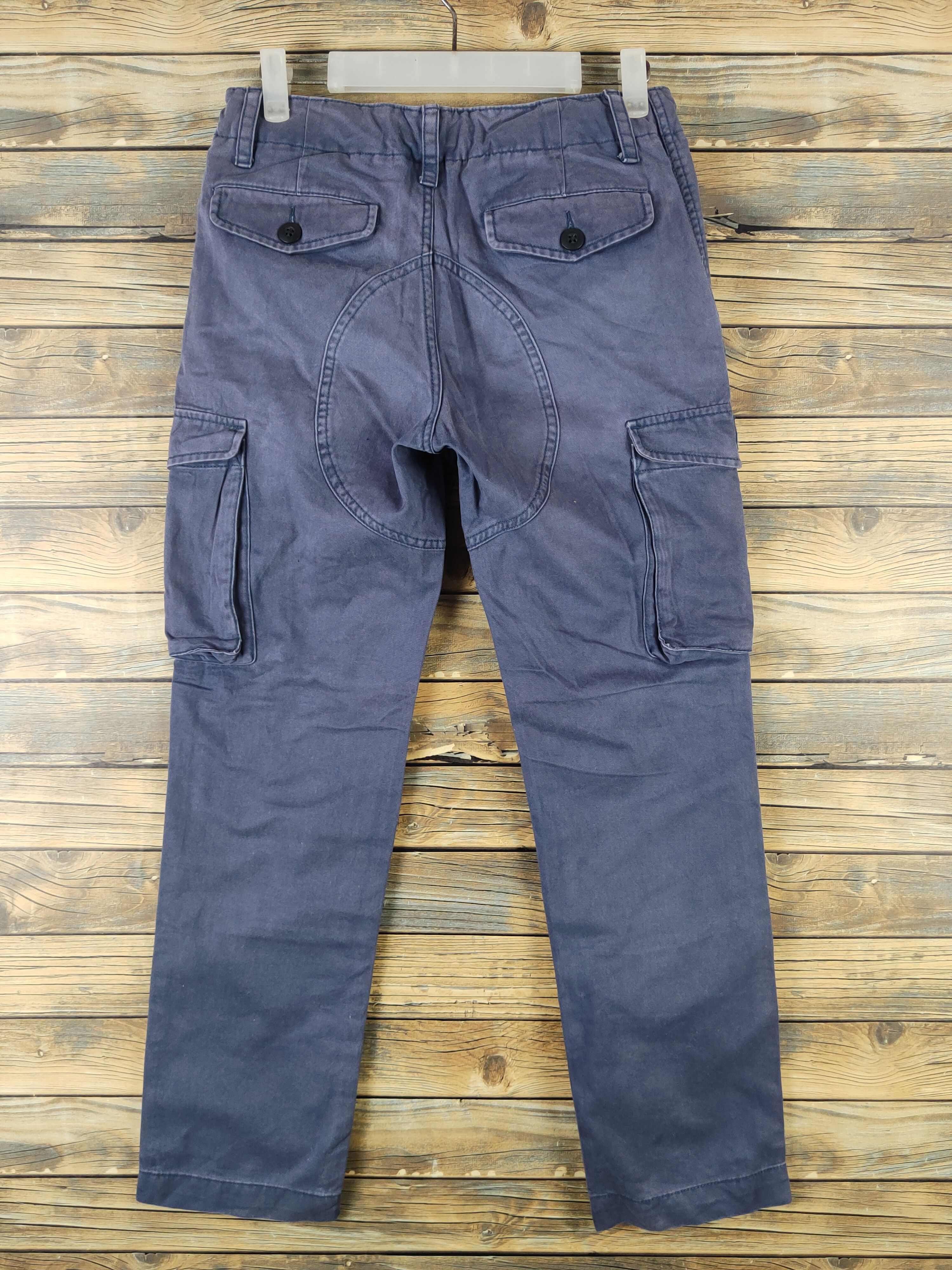 Gap DL Gapkids Blue Multipocket Tactical Cargo Pants #1127 Size US 26 / EU 42 - 7 Thumbnail