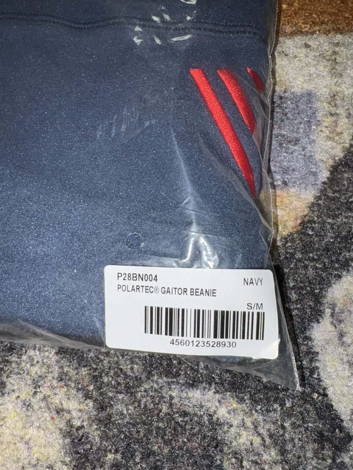Palace × Polartec Palace Polartec Gaitor Beanie Navy (SMALL/MEDIUM) Size ONE SIZE - 4 Thumbnail