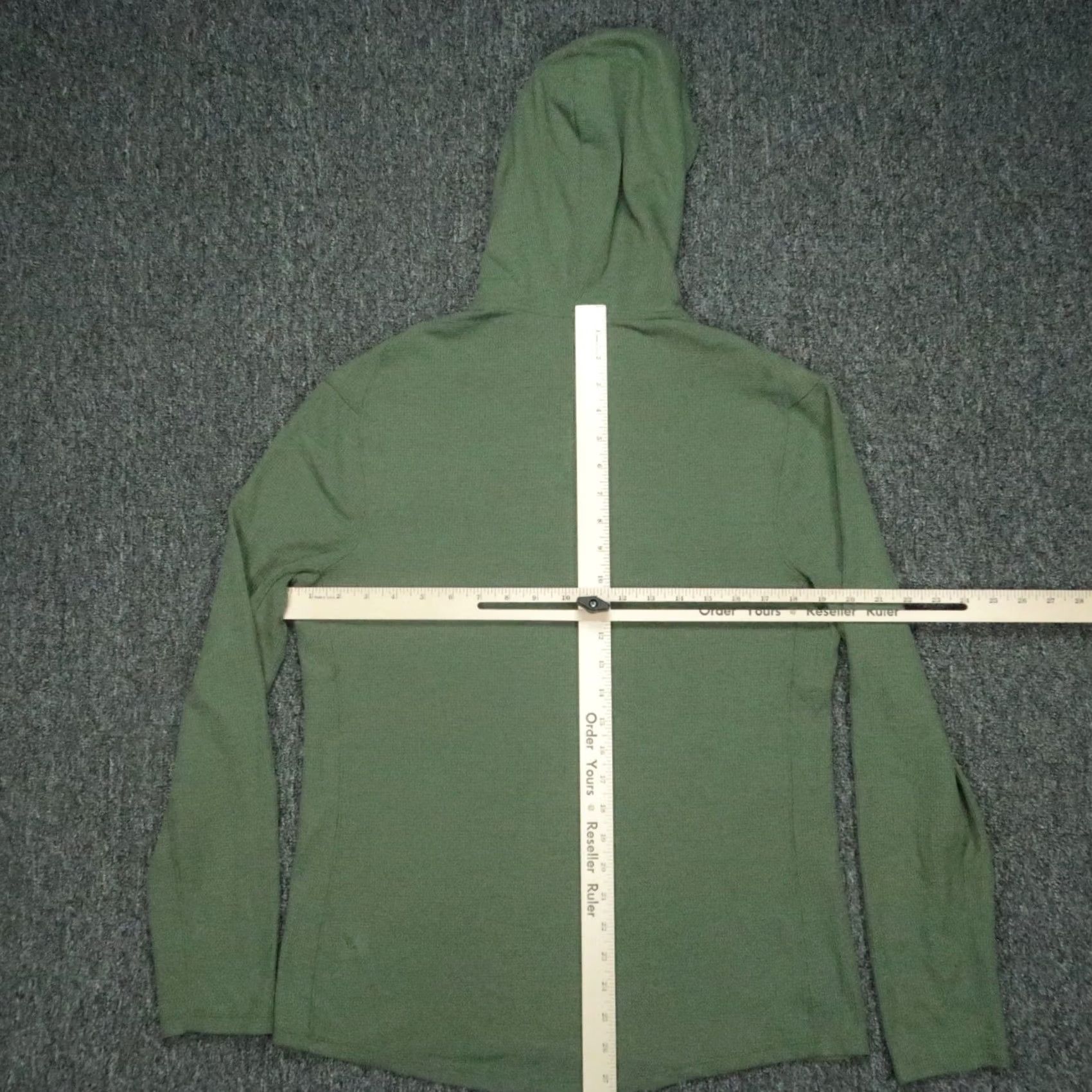 Lululemon Lululemon Hoodie Mens Medium Green Waffle Knit Pullover Long Sleeve Lightweight Shirt Size US M / EU 48-50 / 2 - 4 Thumbnail