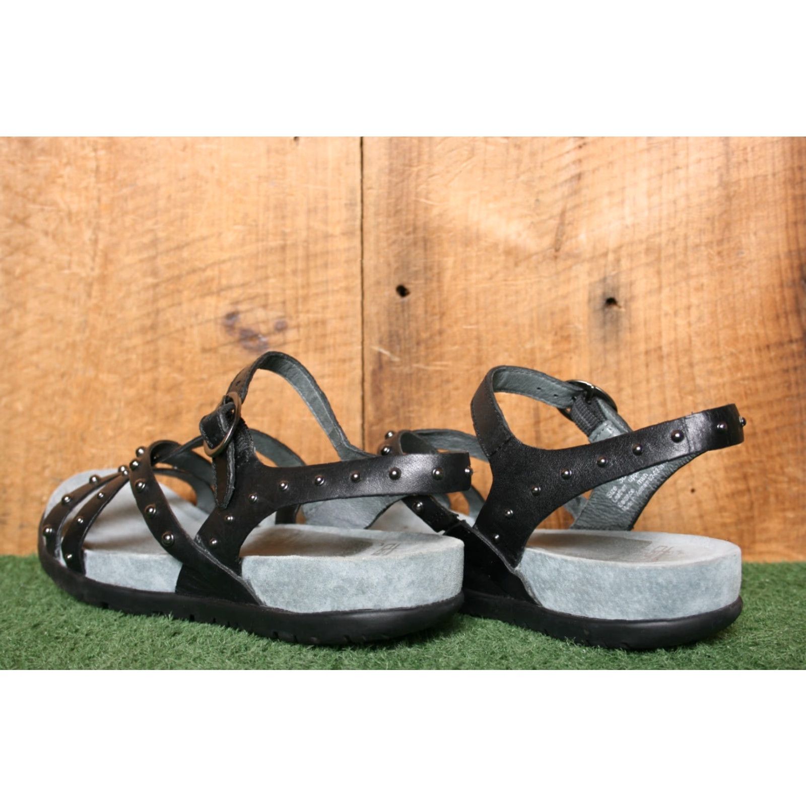 Dansko DANSKO Brigitte Studded Black Leather Strappy Slingback Sandals EU 38 US 7.5 Womens Size US 8 / IT 38 - 3 Thumbnail