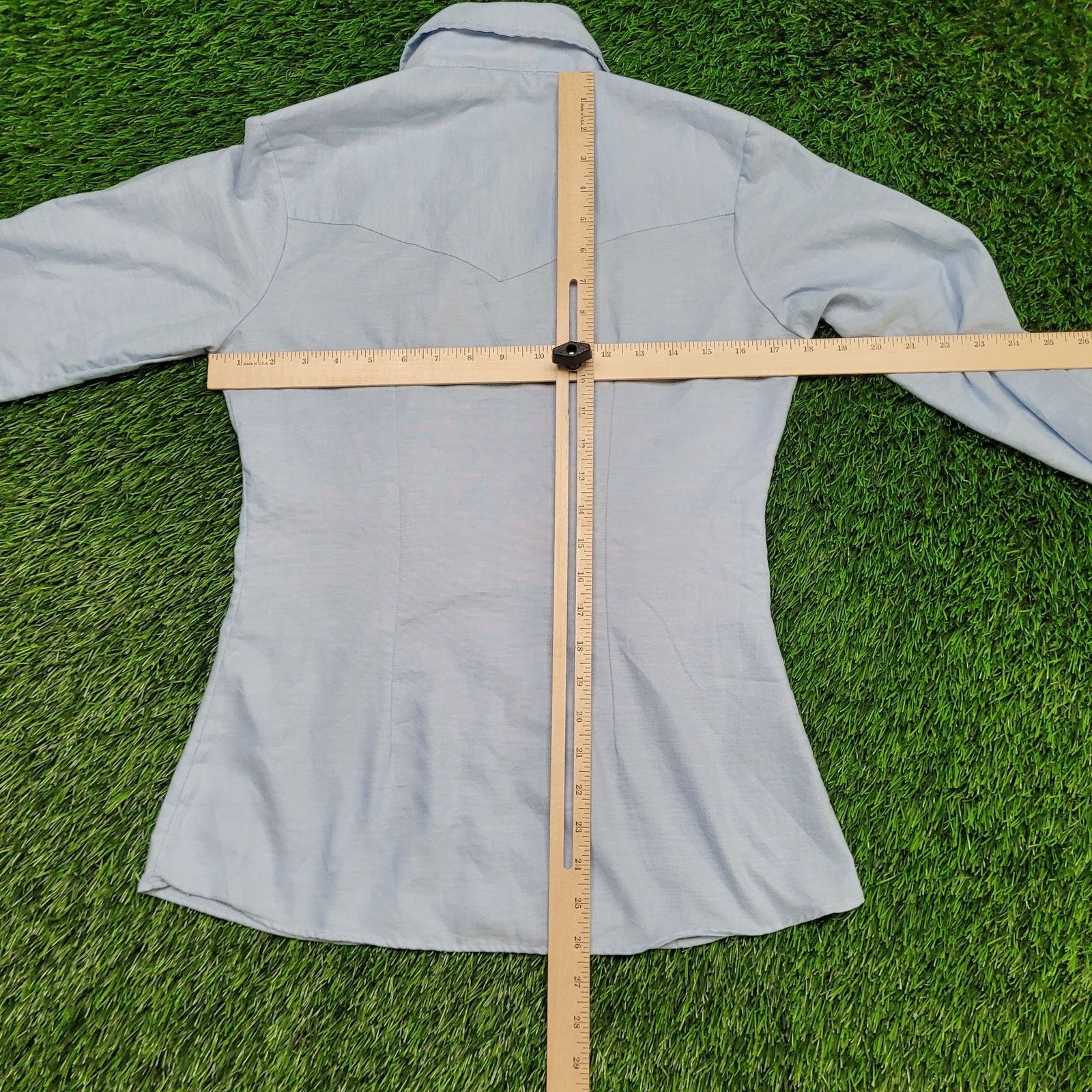 Vintage VTG 1975 Miller Western Wear Shirt Womens Small 70s USA Size S / US 4 / IT 40 - 3 Thumbnail
